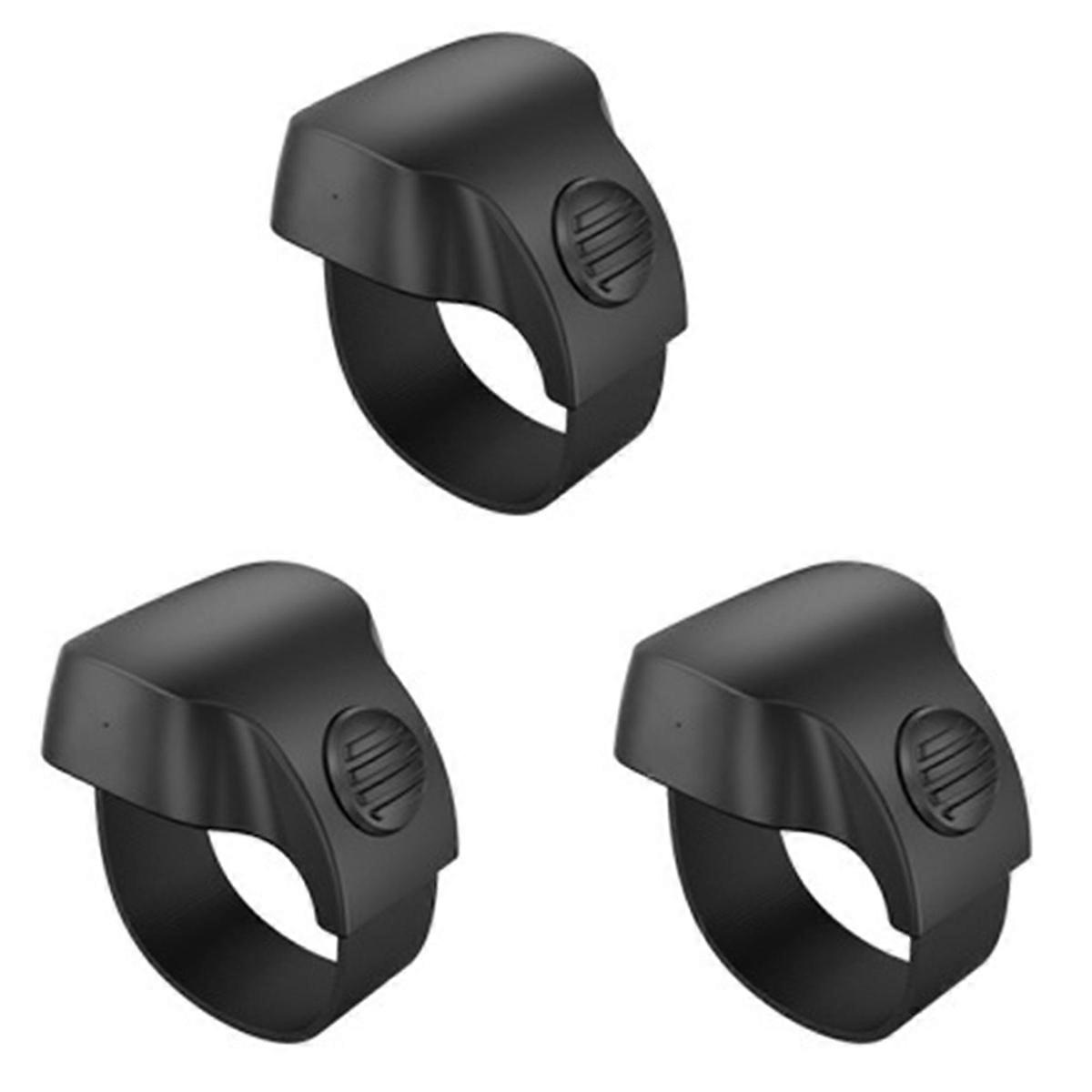 MiNi Bluetooth 5.1 Phone Selfie Shutter Remote Control Ring(Black)