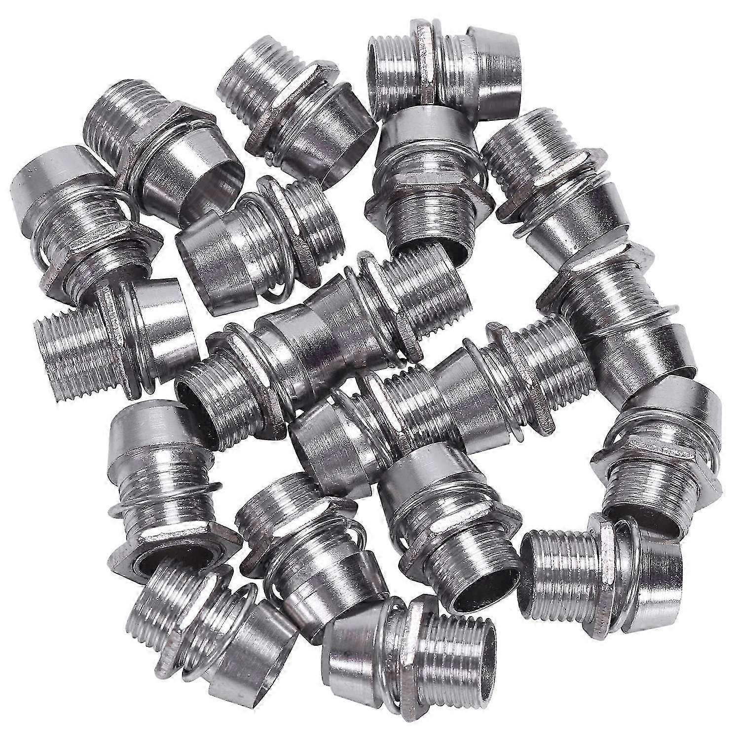 20 Pcs Copper 5mm Light Emitting Diode LED Holder Mount Panel Display