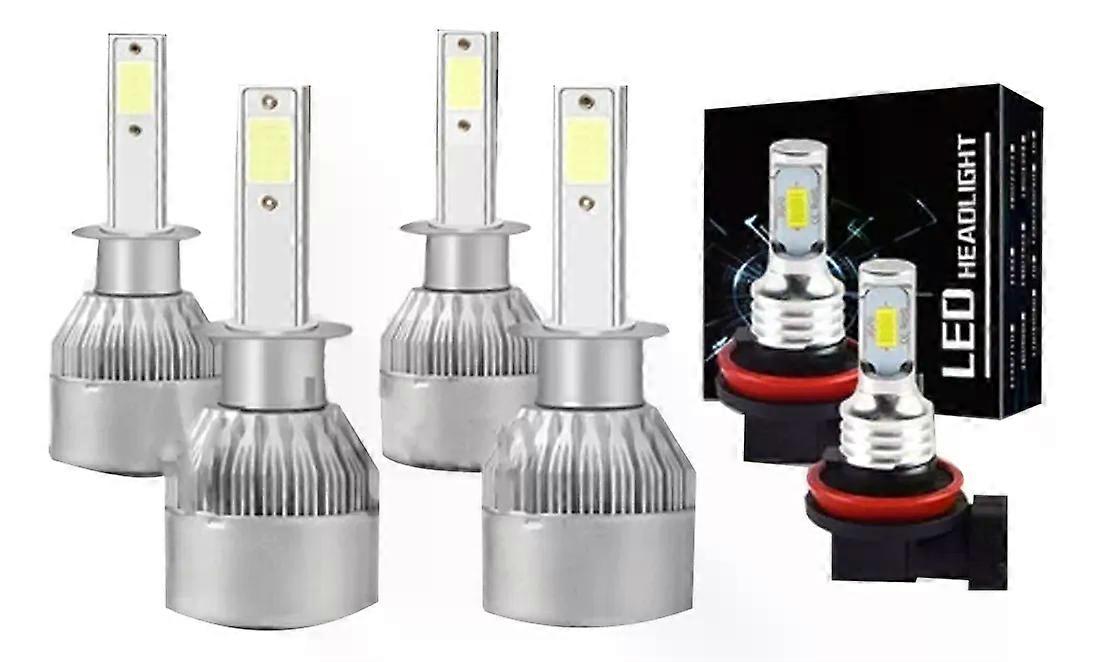 Para Acura Rsx 2002-04 Kit De Focos Led H1 H11 Haz Alto/bajo