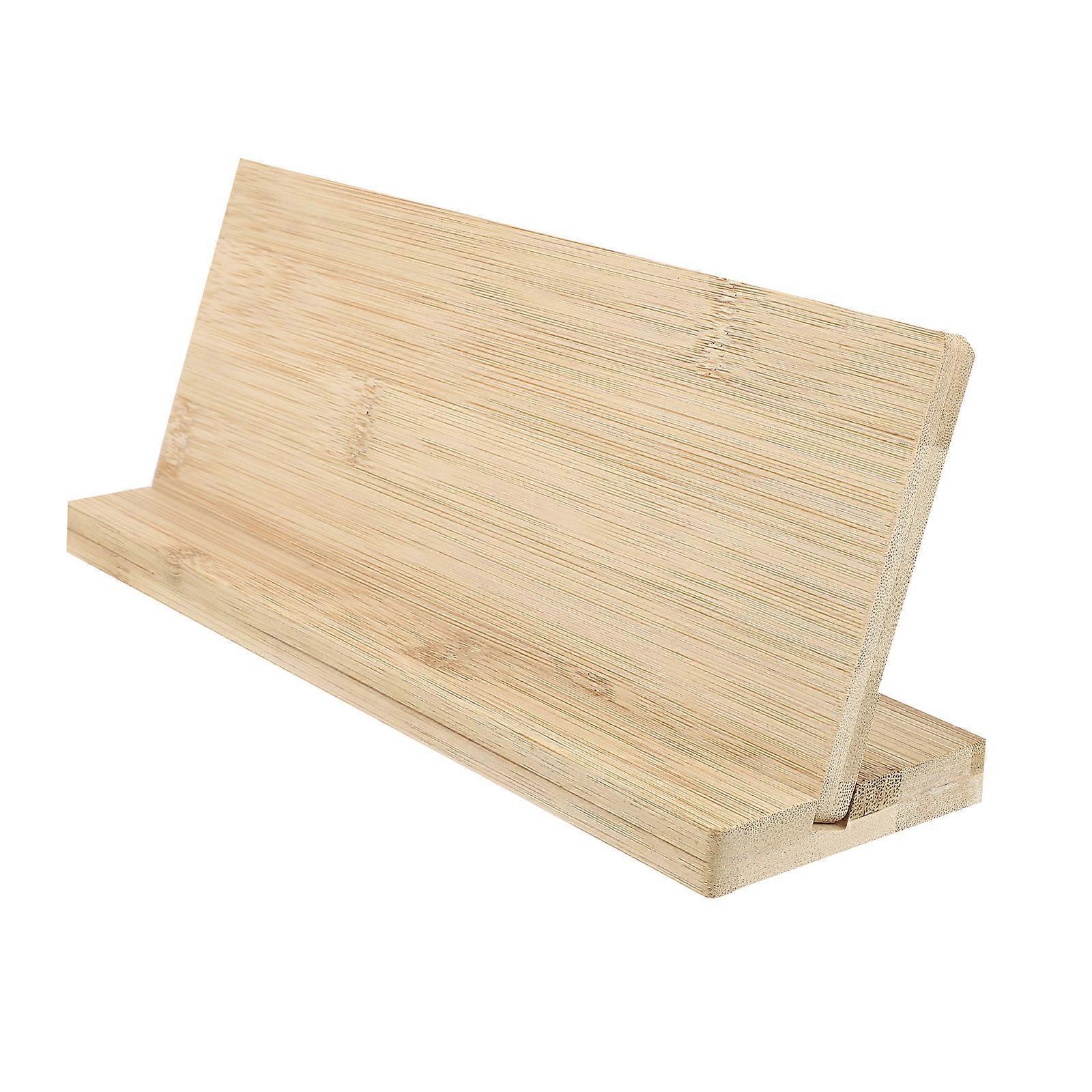 Bamboo Desk Indicator Plate, Stylish and Functional for Various Office Needs