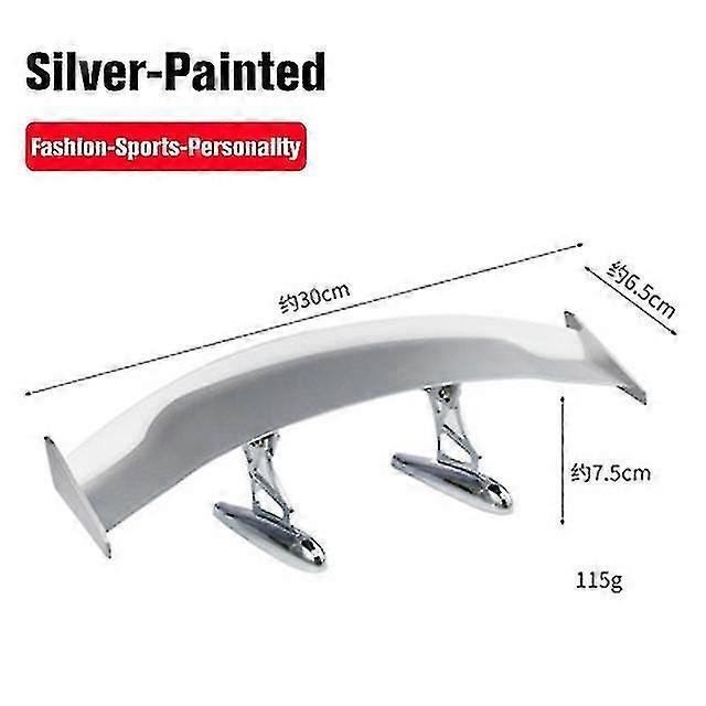 Universal Car Modified Rear Wing Carbon Fiber Painted Rear Spoiler for Small Car Trunk