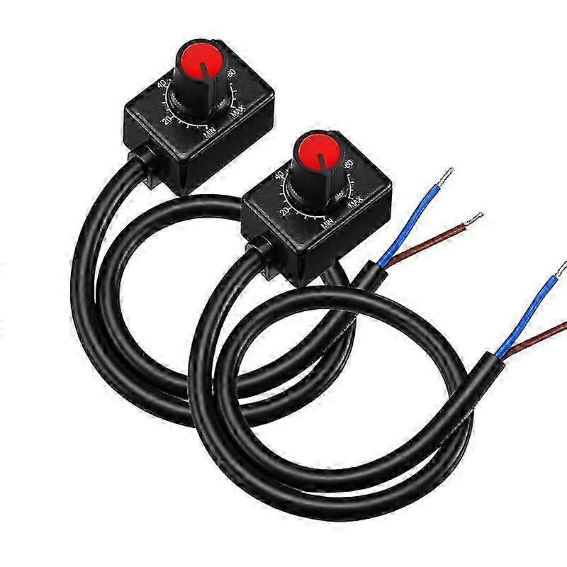 Low Voltage Passive Knob LED Dimmer for 0-10V or 1-10V Dimmable Electronics