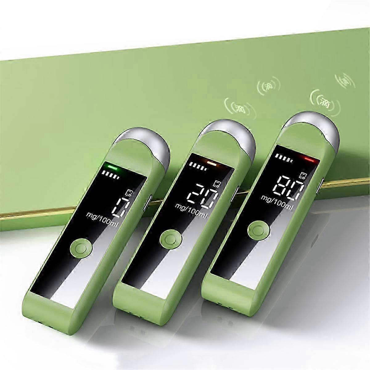 Etilometro ricaricabile con display LCD per test alcolemici
