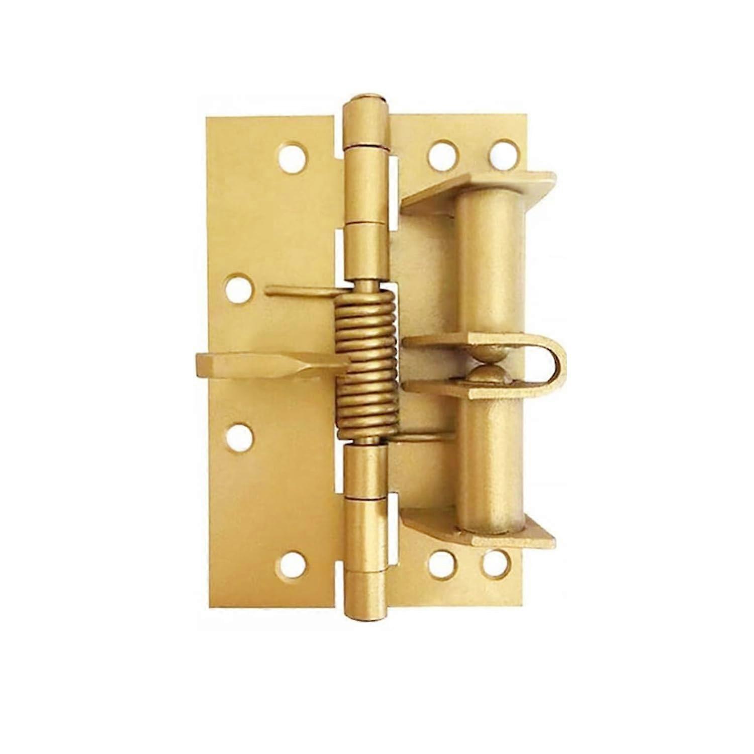 Multifunctional Metal Door Hinge Closer 4 Inch 90 Degree for Sheds, Shutters, Hardware, and Fans