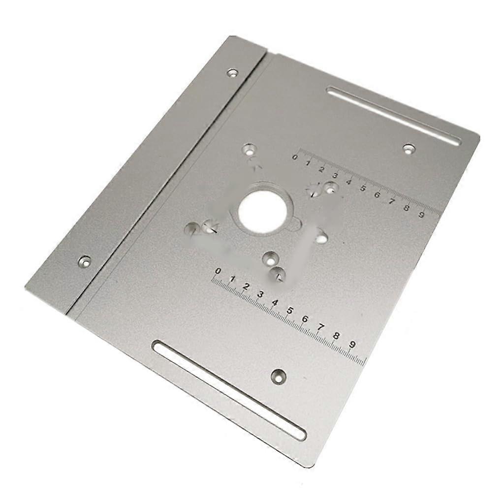 Aluminum router plate, workbench  for woodworking, router table, insert plate, decorative router bits, wood cutting tools