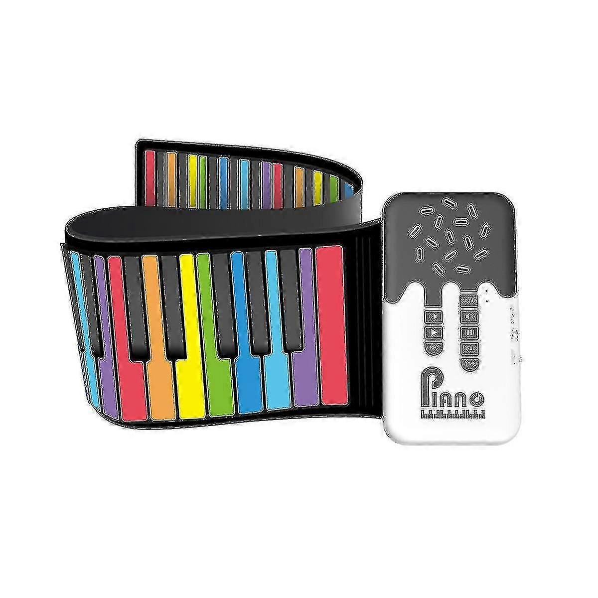 49 Keys Flexible Roll Up Digital Keyboard with Loud Speaker for Music