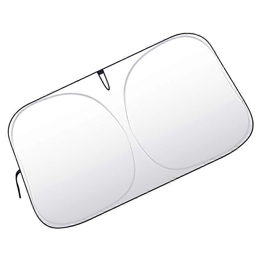 Front Window Cover Car Windshield Protector UV Blocking 190T High-density Titanium Silver Layer 1Pcs