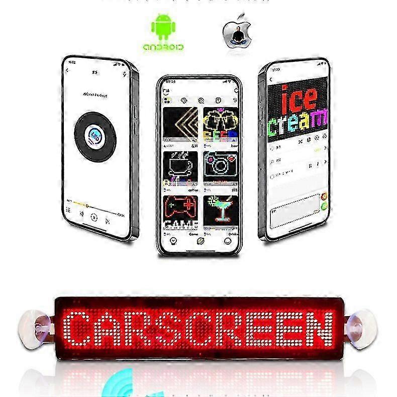 2025 suitable 12v programmable car led display advertising scrolling message taxi sign