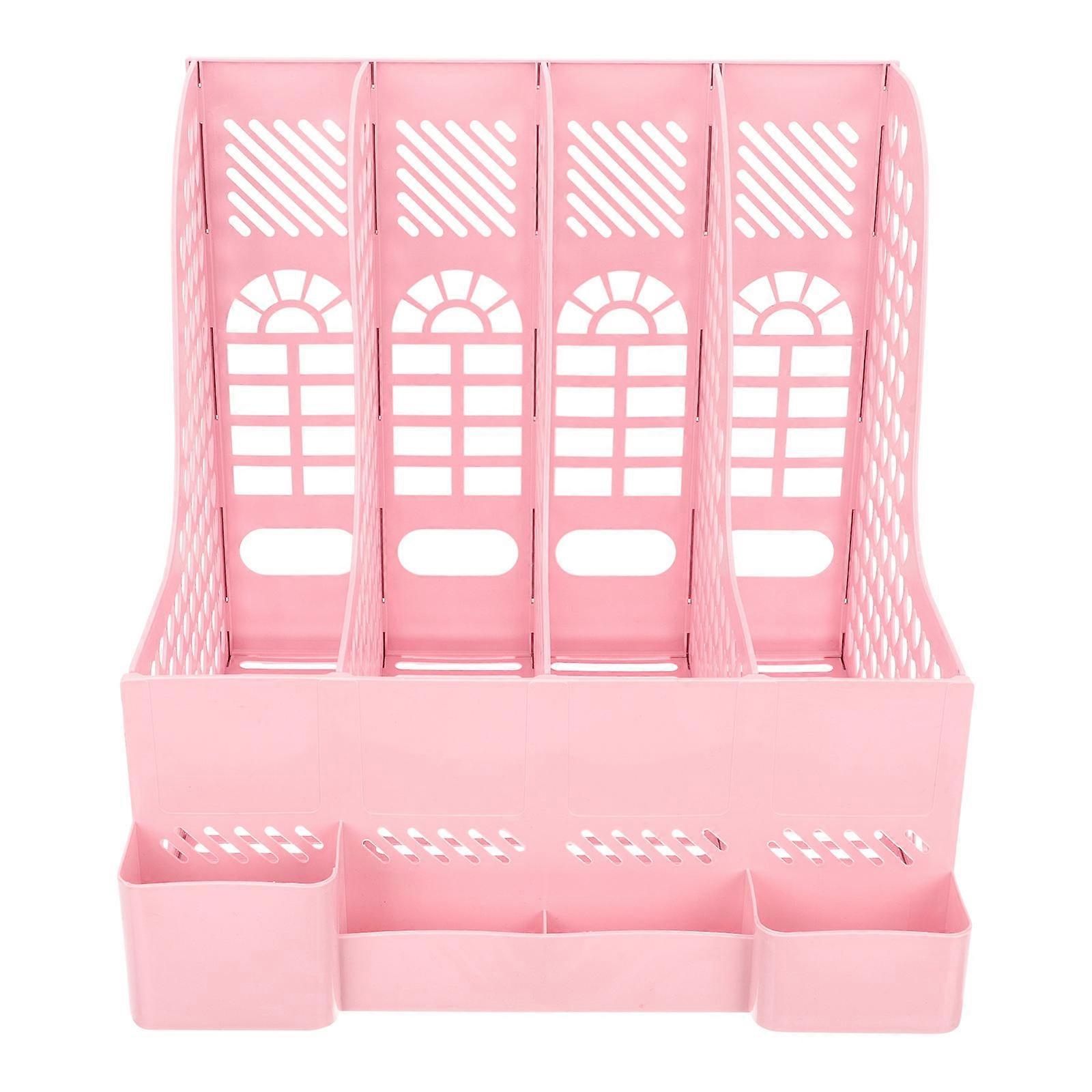 Multi Function File Organizer & Magazine Holder for Office, Home, and Classroom – Creative Desktop Storage for Documents and Books