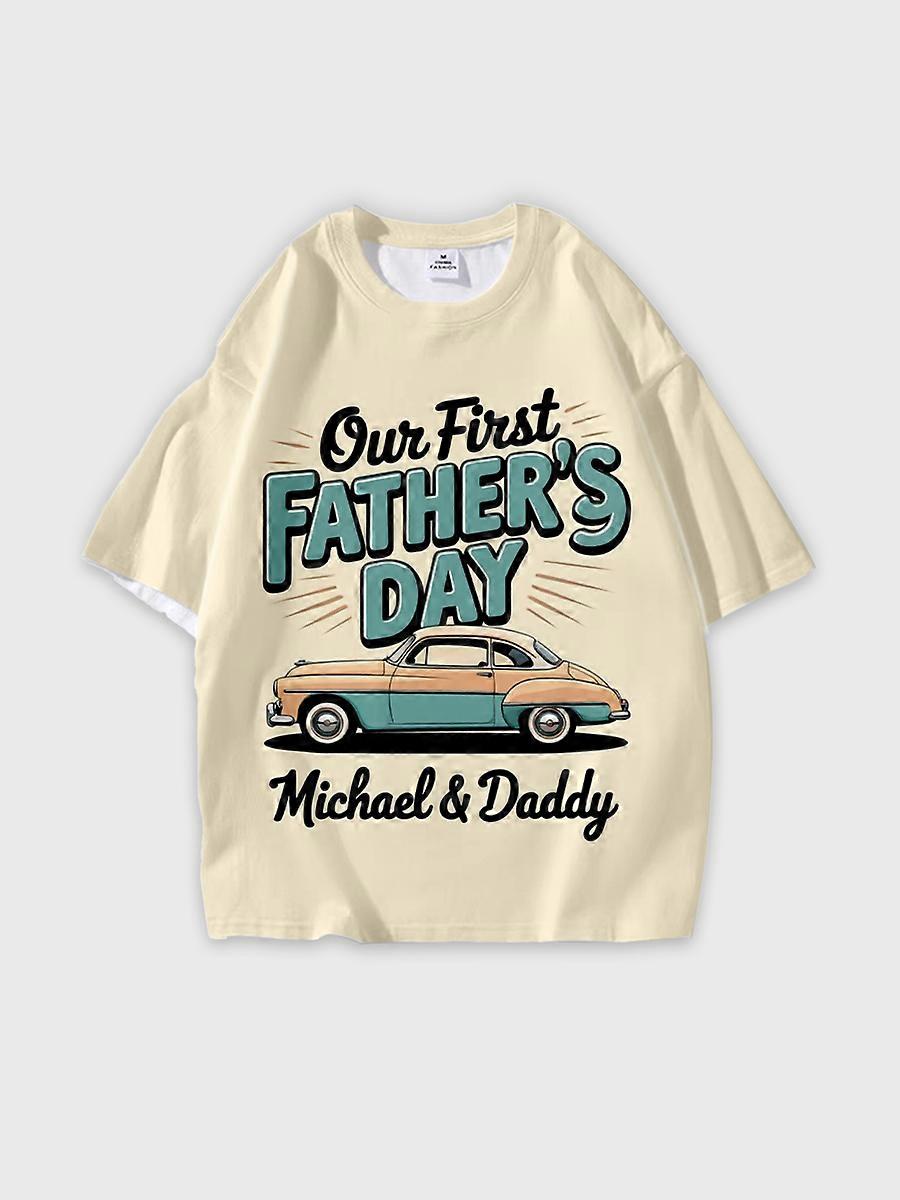 T-shirt round neck Pattern loose short sleeve JW1984