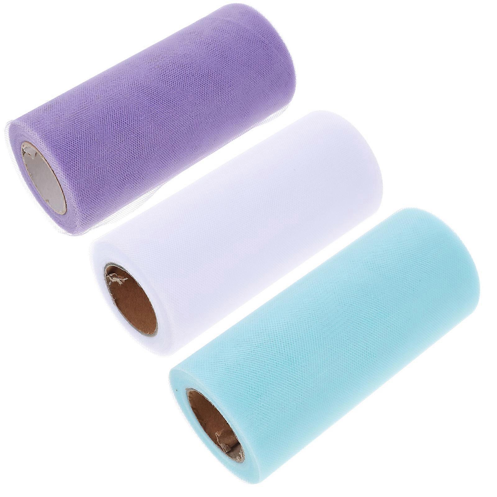 Diy Tulle Rolls Tutu Skirts Arch Decoration Event Planners Polyester 3 Rolls