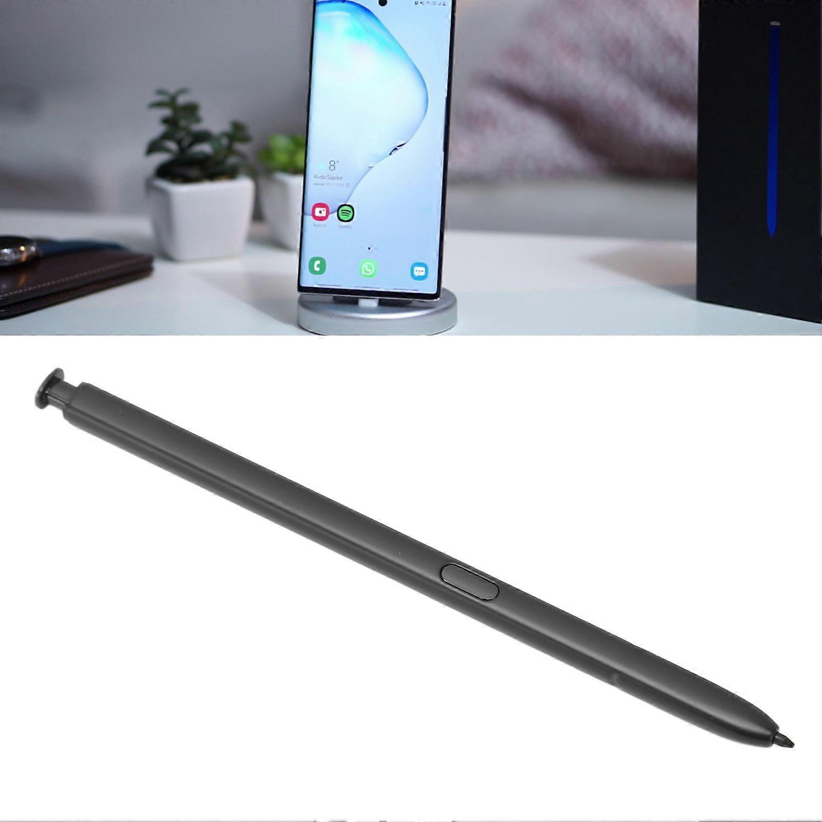 Touch Screen Stylus Durable ABS Quick Writing Gesture Control Stylus for Note10 Note10 Plus Black 