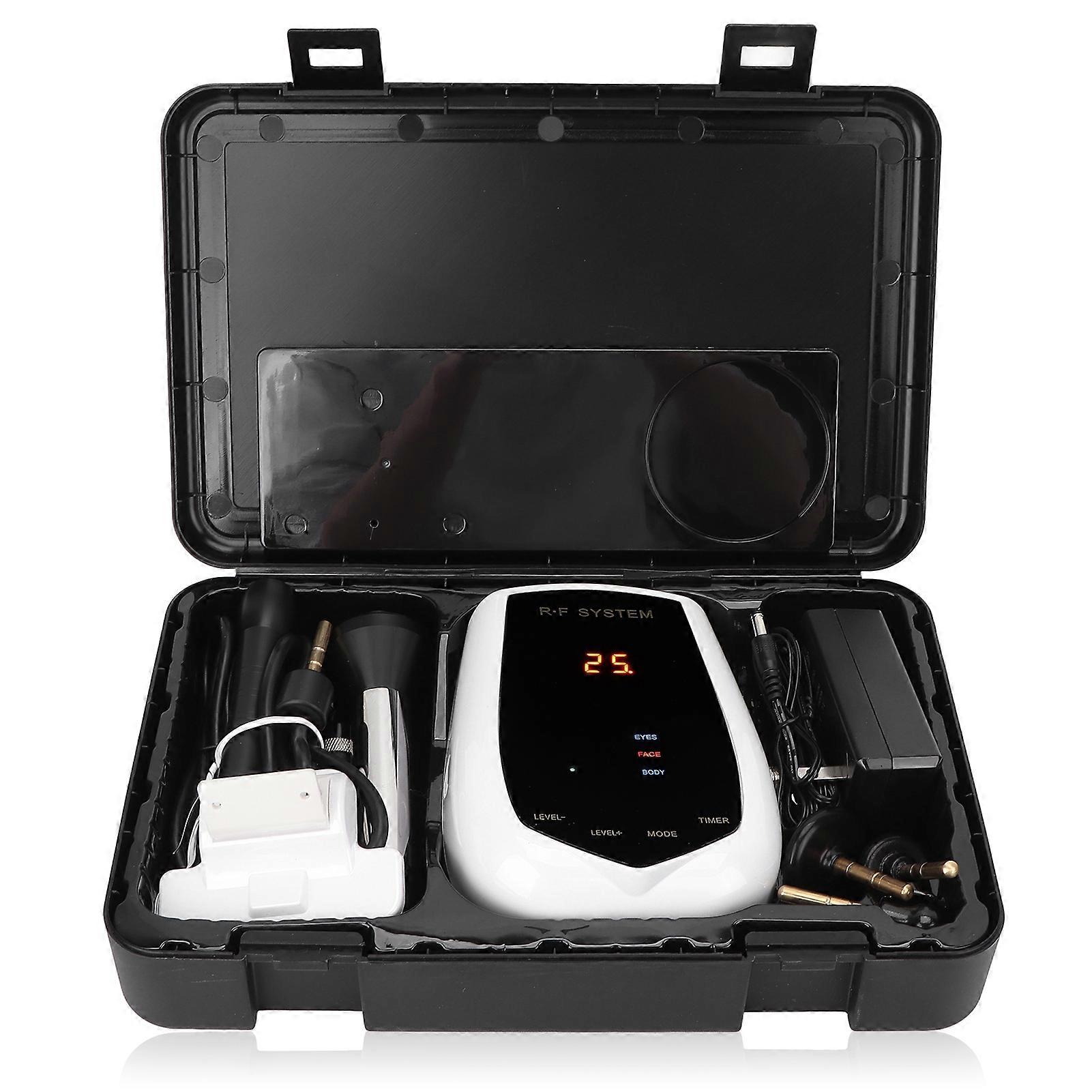 448kHz RF Skin Beauty Machine 7 Gears 3 Modes Tightening Lifting Skin Rejuvenation Machine 100‑240VUS Plug