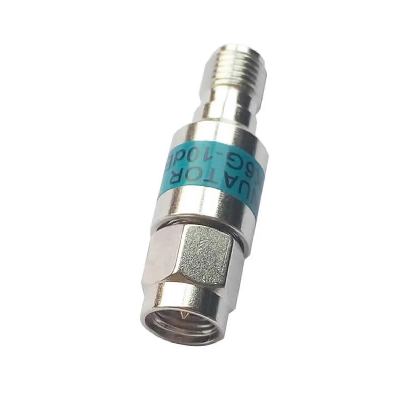 2W DC-6GHz SMA Male to SMA Female Coaxial Attenuator 50 Ohm RF Attenuator 1-30 dB Fixed Terminals