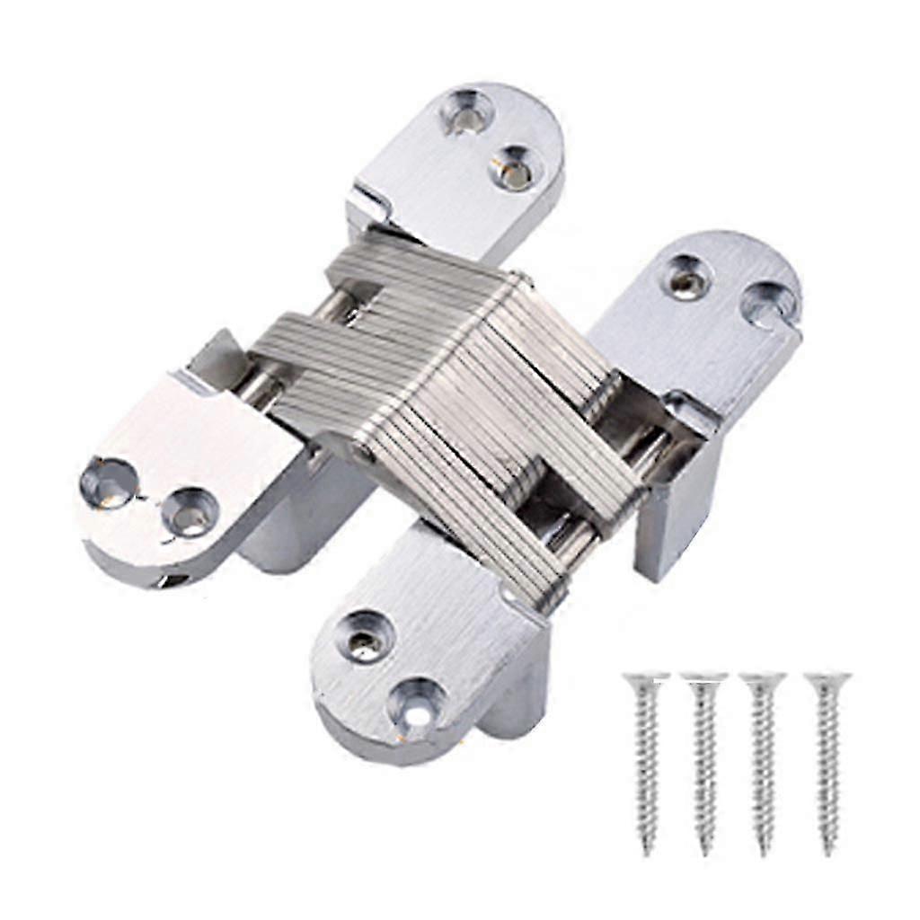 Zinc Alloy Soft Close Cabinet Leaf Hinge Concealed Cupboard Hinge 180 Degrees Swing Hinge Replacement with Screws Number 7