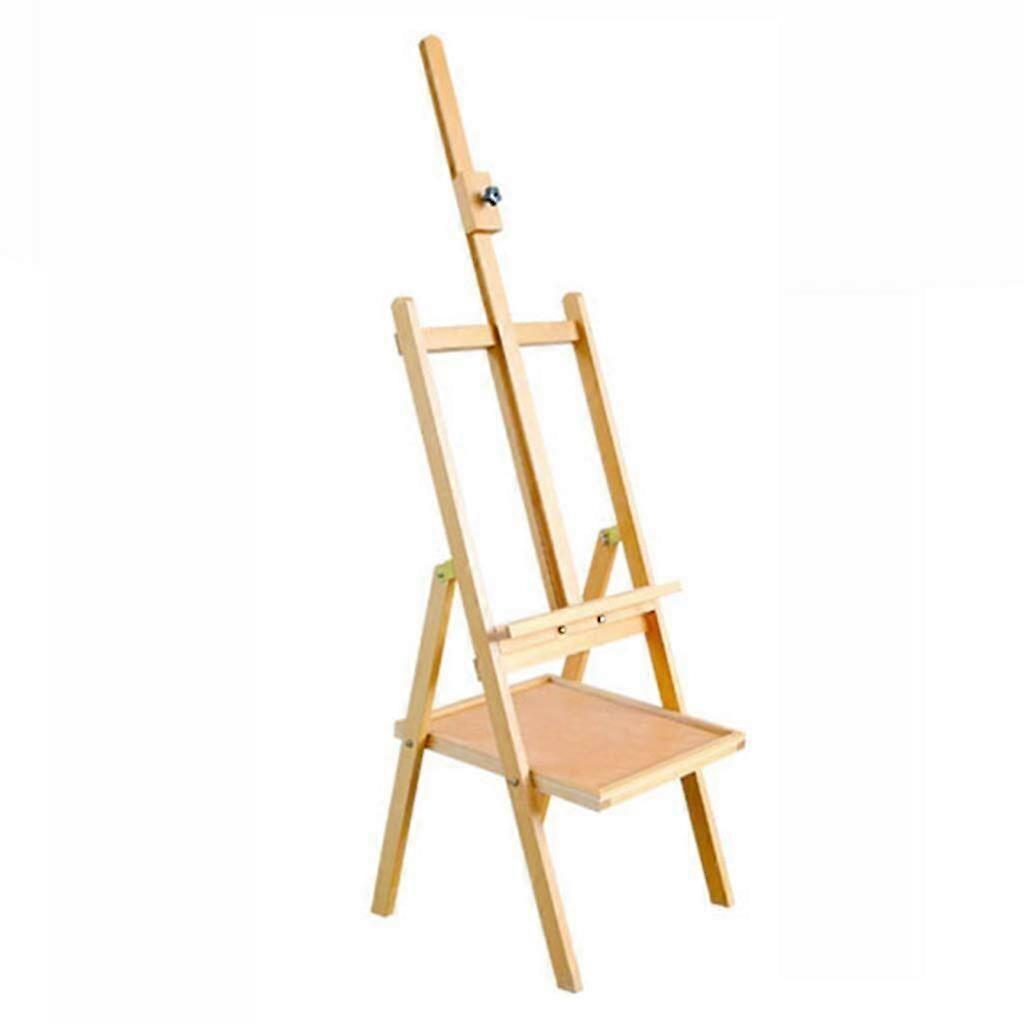 Easel, professional presentation, placement while painting, ideal for inspiring, poster board, tabletop, beech.