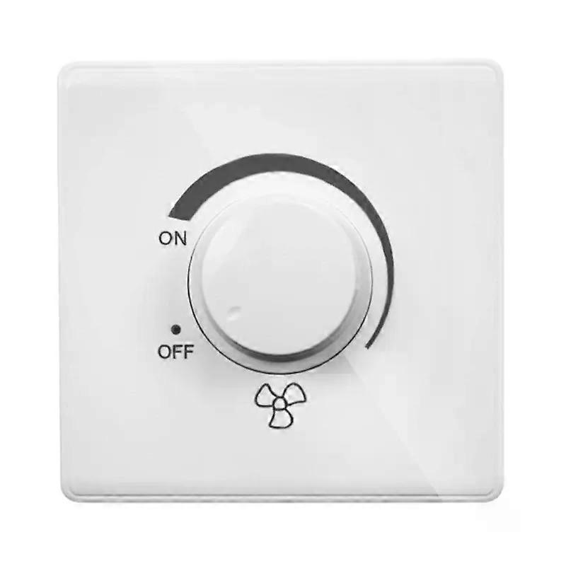 New Lighting Control Ceiling Fan Speed Control Adjustment Stepless Speed Controller Wall Switch 220V 10A Dimmer Light