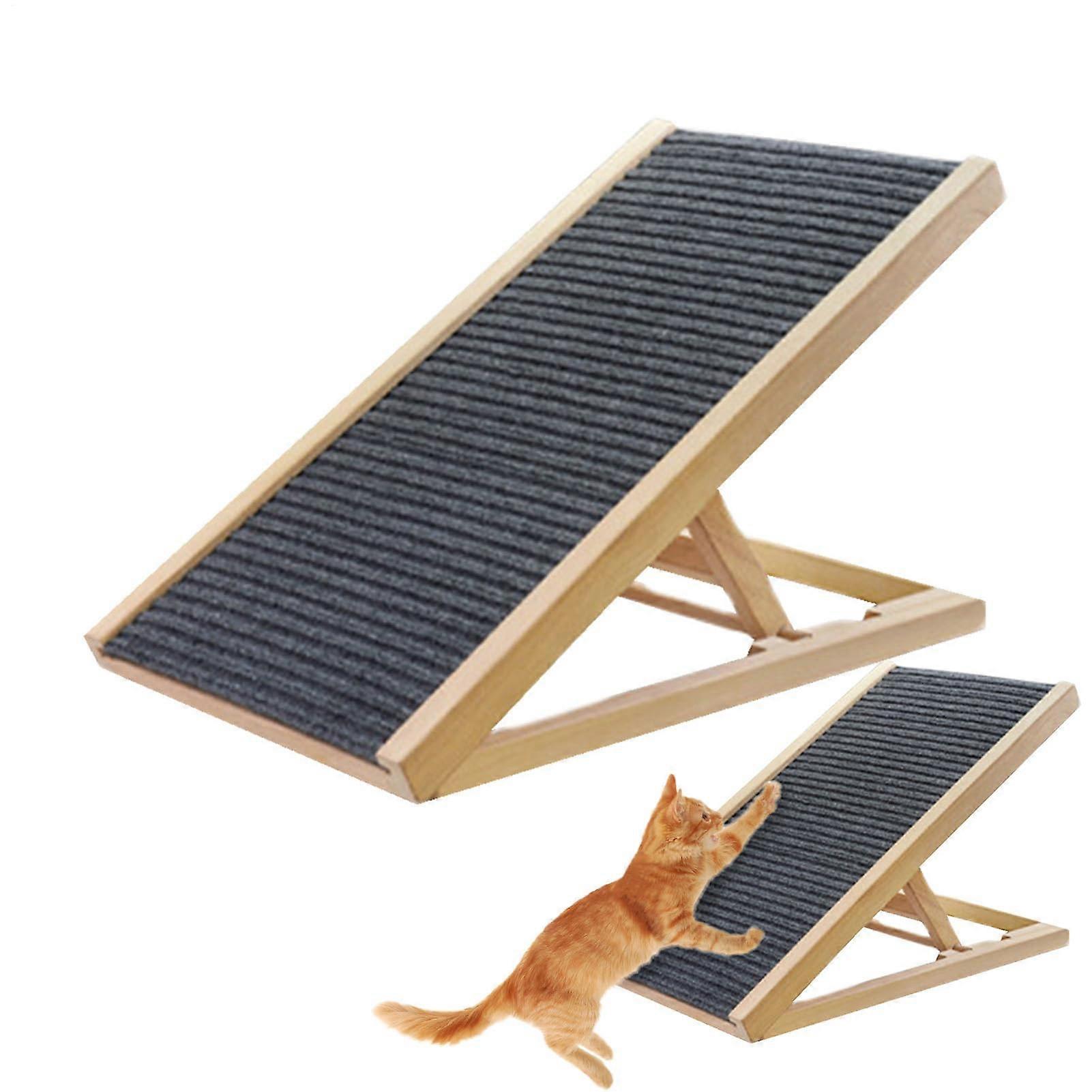 Cat Scratching Ramp Multifunctional Kitten Scratcher Pad Pet Stairs
