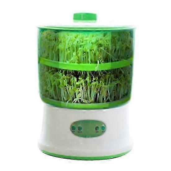 1 Set Bean Sprouting Bucket Rapid Germination Germinate High Capacity Convenient Low Noise Sprout Machine Home Supply