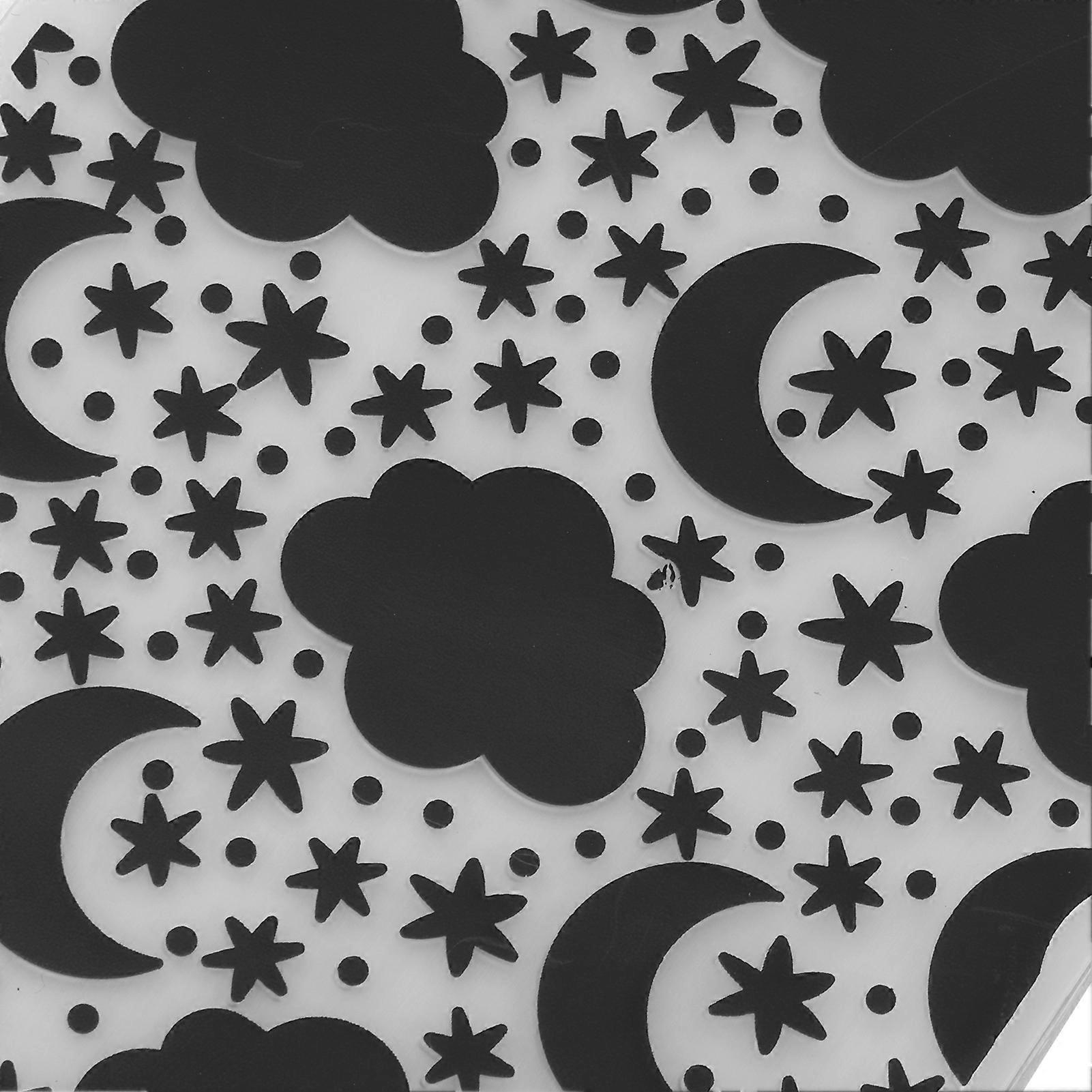 2Pcs Embossing Template Baking Mold DIY Cake Decoration Tool for Biscuits Moon Cakes Bread