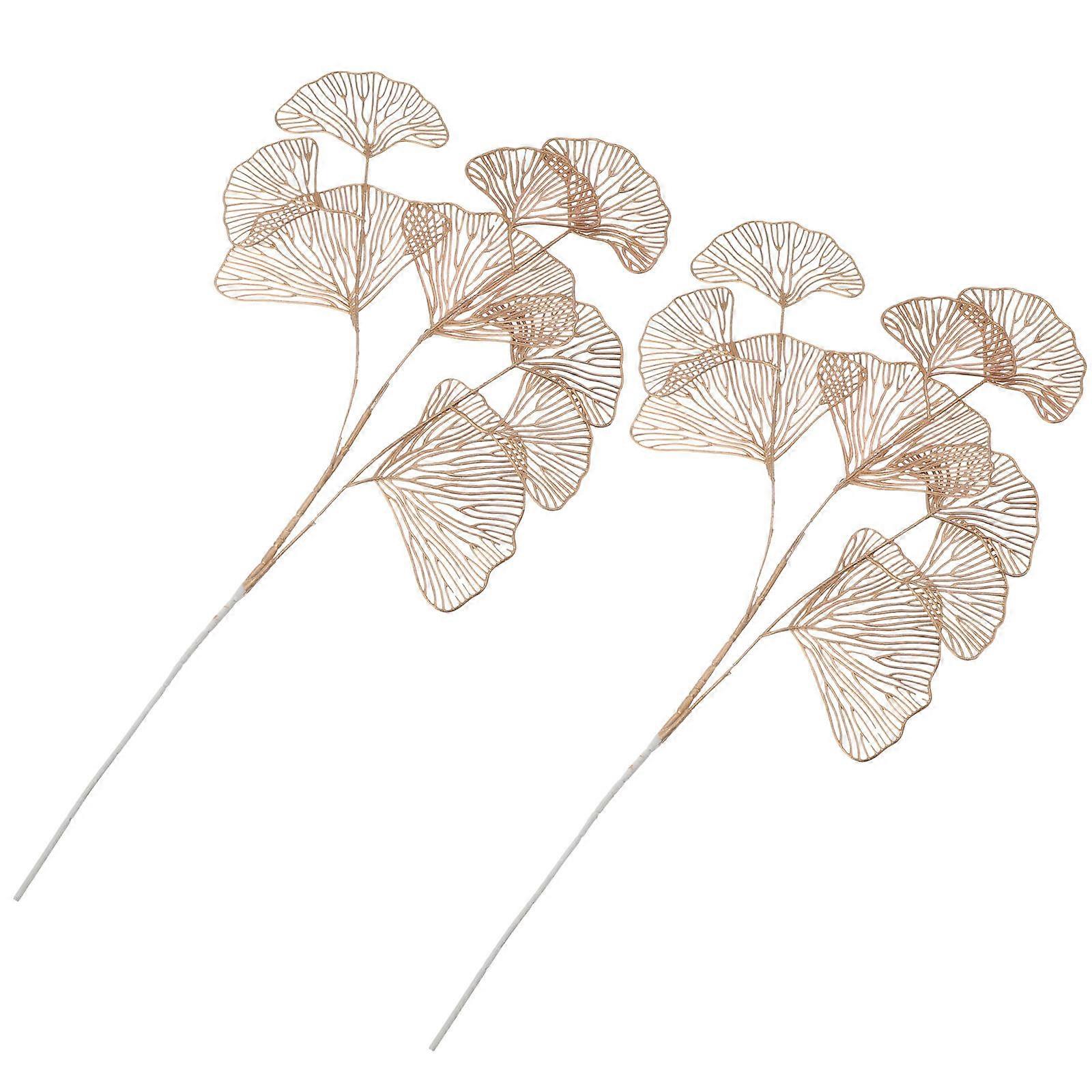 2pcs Simulation Ornament Simulation Plant Wedding Decoration Photography Props