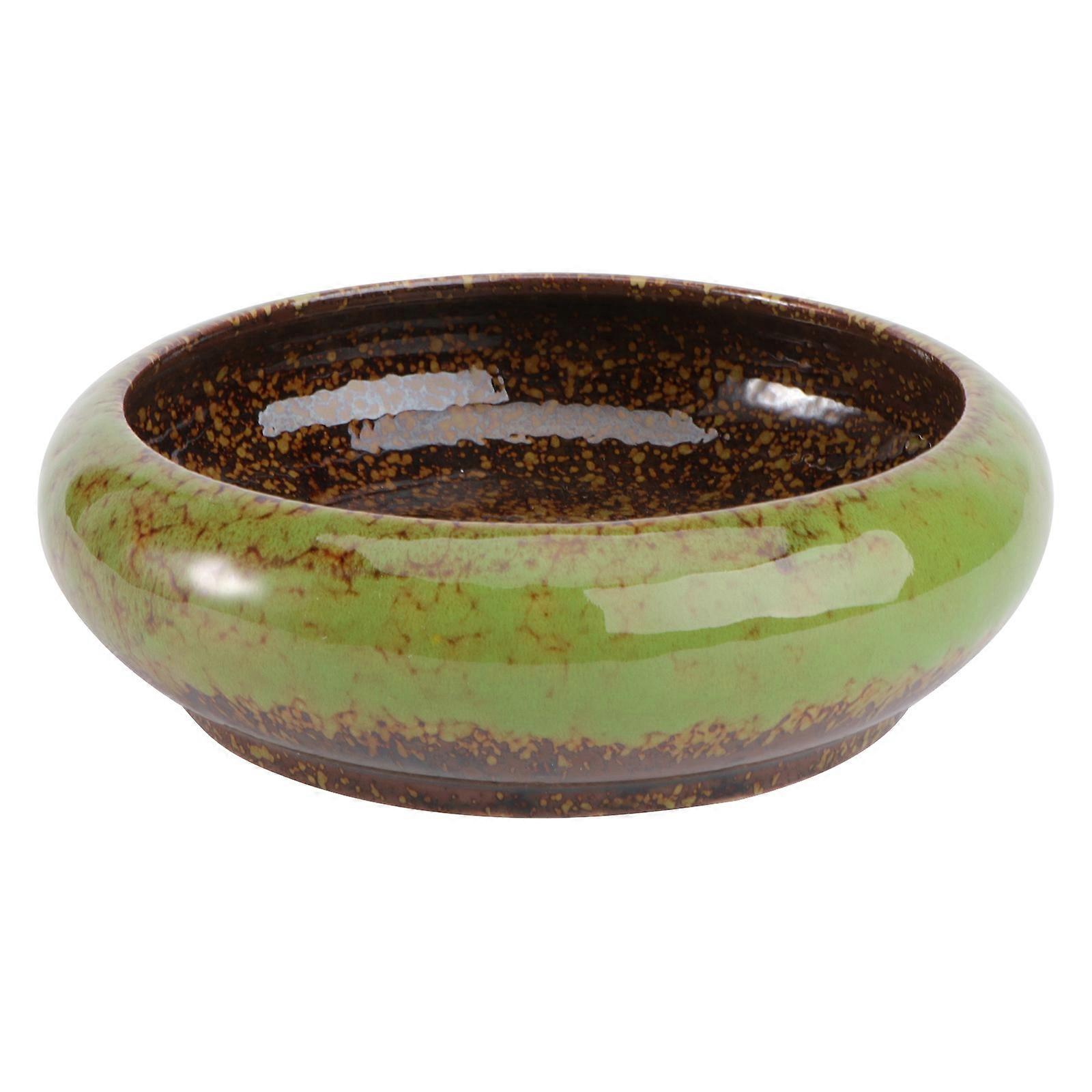 1pc Creative Hydroponic Ceramic Flower Pot Gardening Container