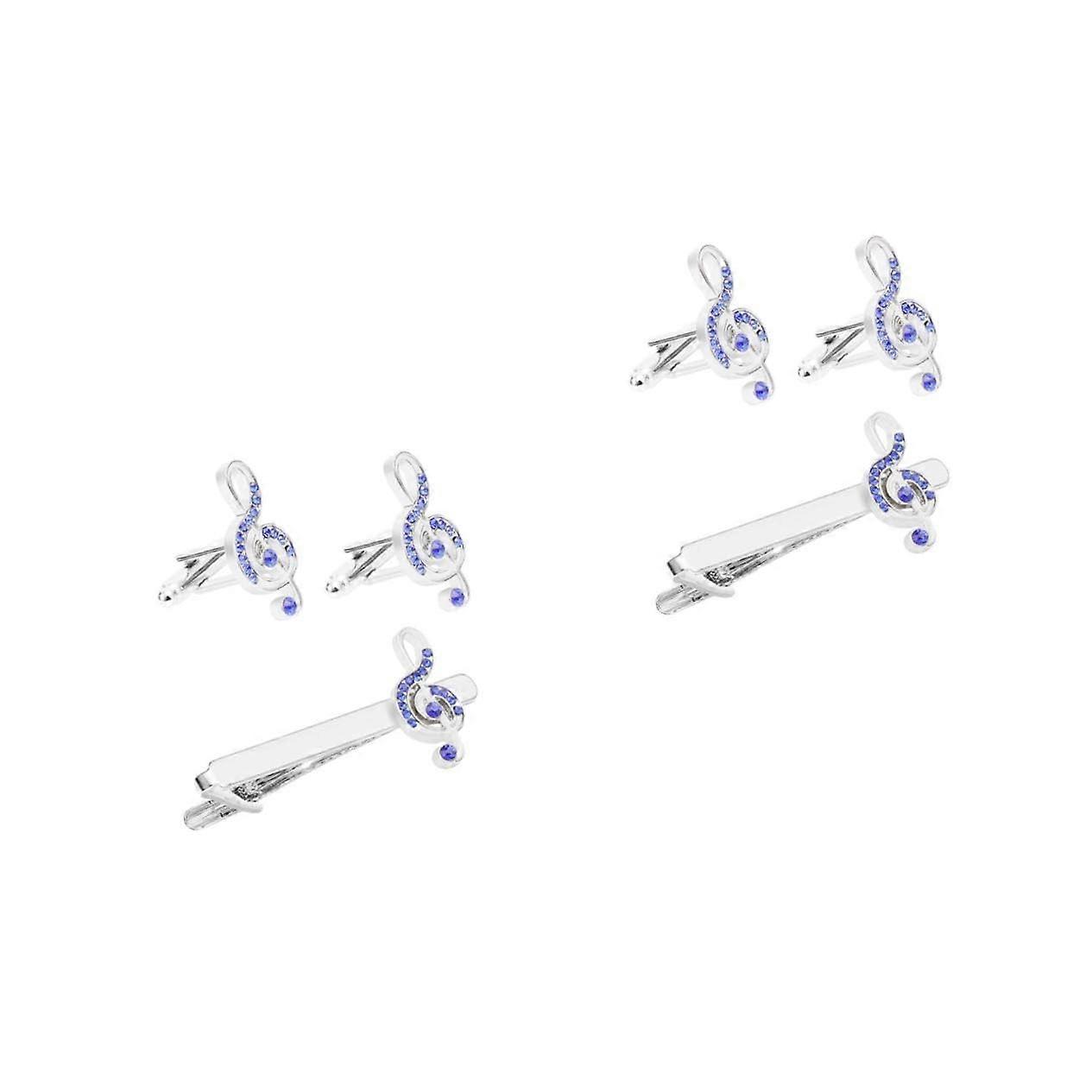 Men's Cufflinks Tie Clip Elegant Design for Business Special Occasions Easy to Use Suitable for Suits Stylish Accessories for Men 2