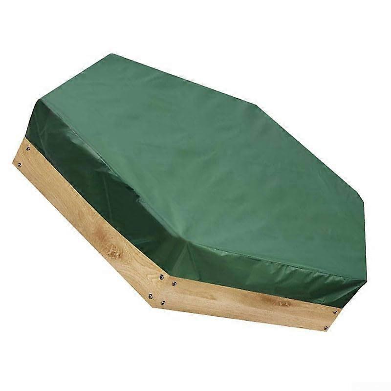 210D Oxford Fabric, Outdoor Sandbox Cover, Durable, Large Sandbox, Pool Protective Cover, Outdoor Play Set for Garden (180 x 150 x 20 cm) 180*150*20cm