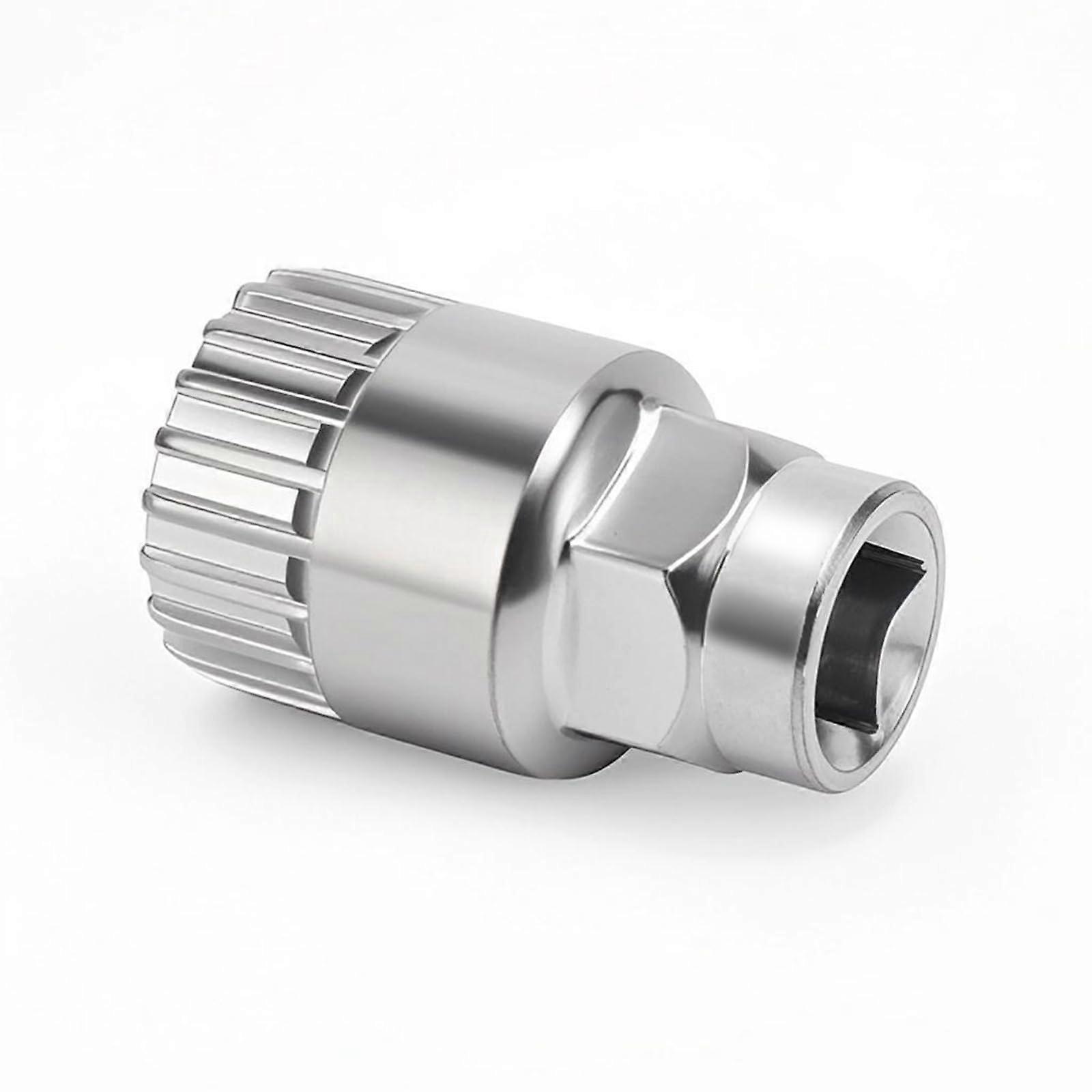 Bicycle Bottom Bracket Remover, Tool for 24 mm Square Axles, 1/2 Inch Plug