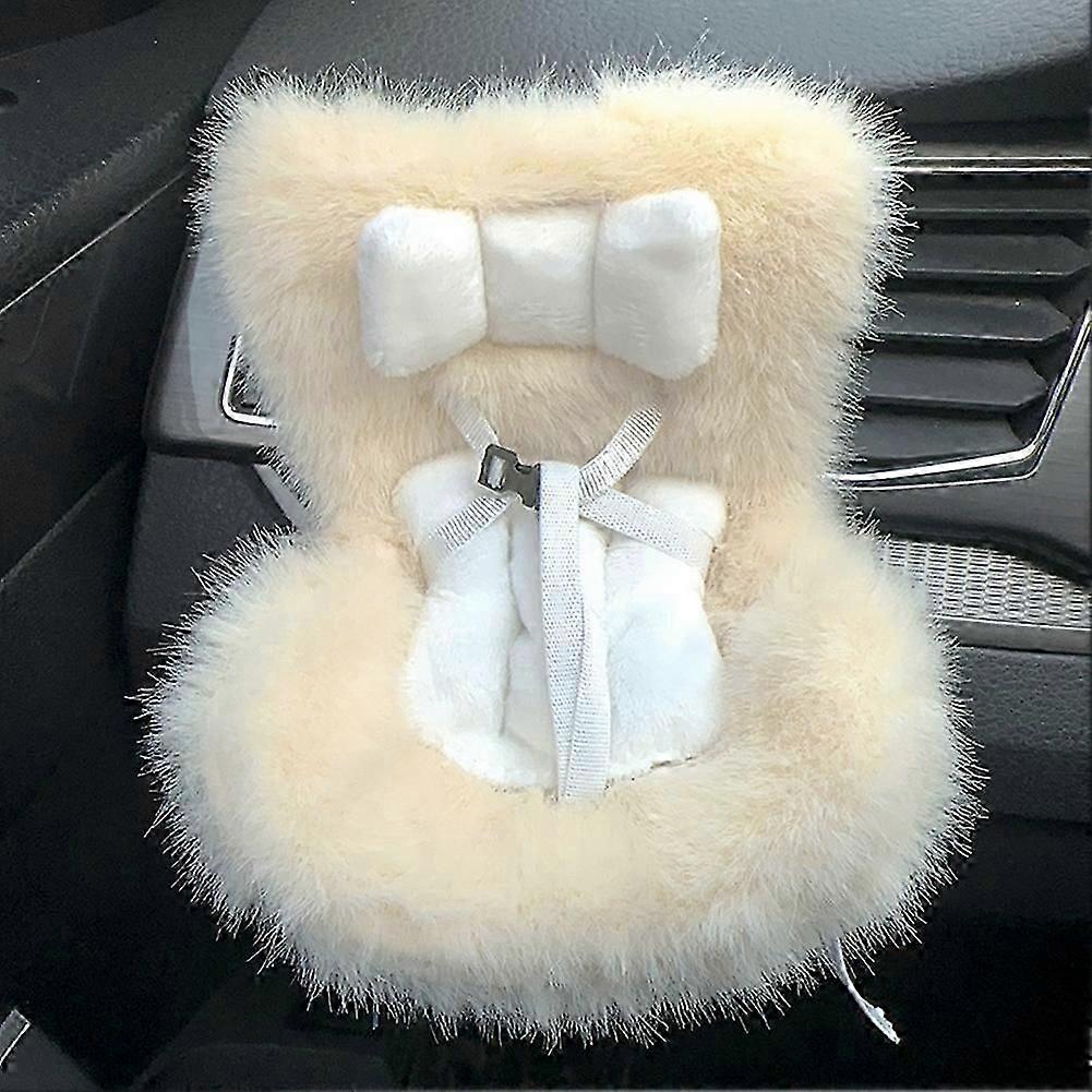 Mini Seats for Labubu Doll Car Vent Decoration & Safety Protection