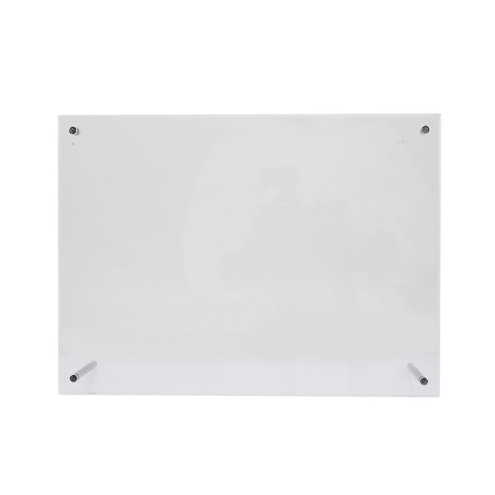 Clear Photo Frame Certificate Display Frame License Holder Home Office Use Acrylic Rectangular Simple Design 1Set