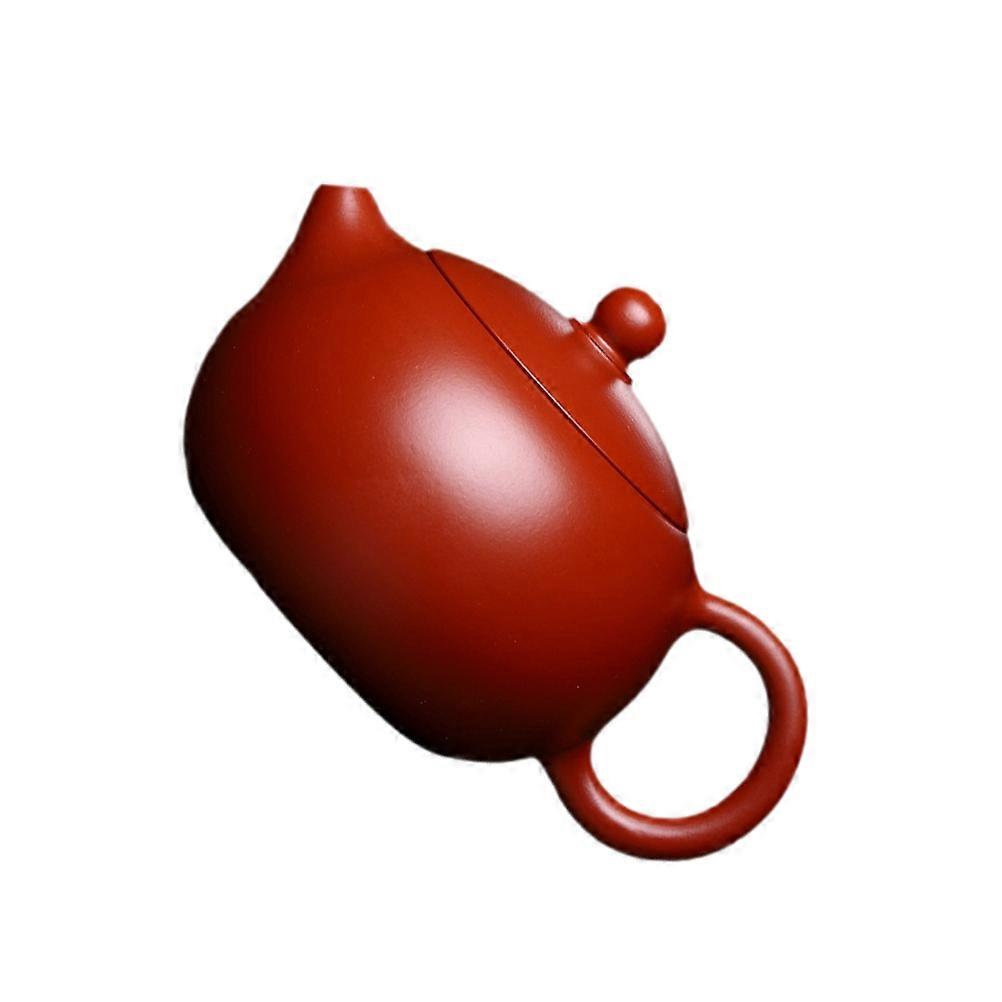 Clay Teapot For Loose Leaf Tea Purple Clay Tea Pot Retro Design Making Tieguanyin Tea .7×3.1×3in 1Set