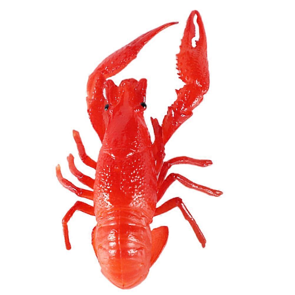 Realistic PVC Lobster Figurine, Lightweight Artificial Seafood Model for Event Decor and Educational Displays