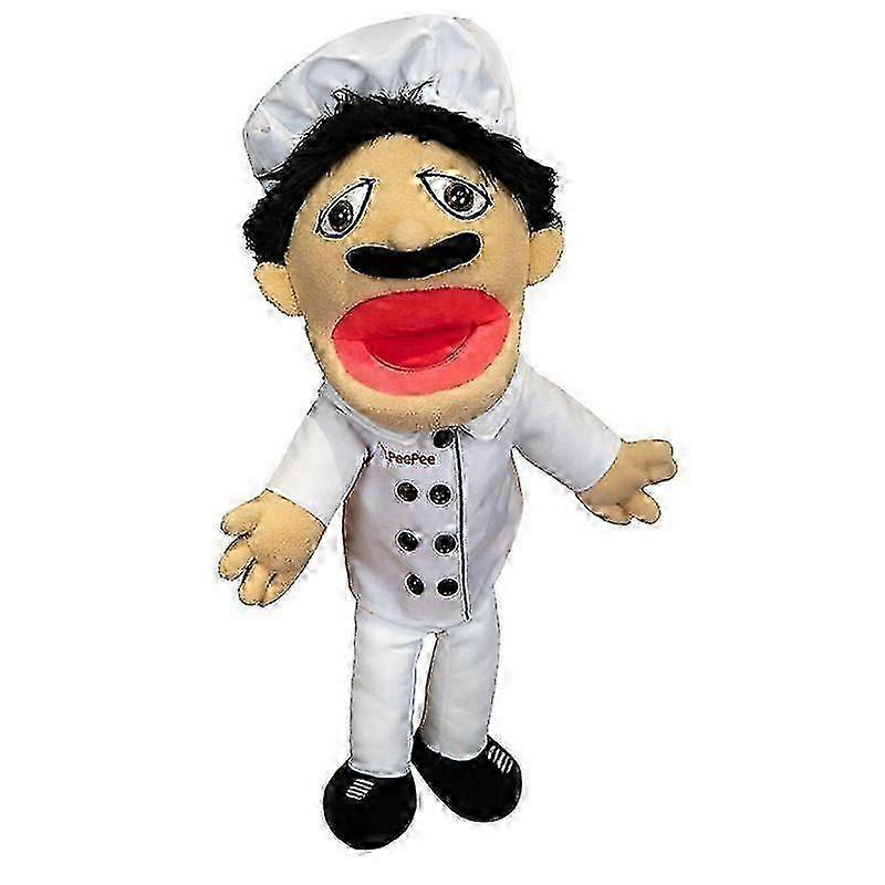 2025 Jeffy Hand Puppet Cartoon Soft Plush Toy, Cosplay Doll Puppet Game for Kids Gift