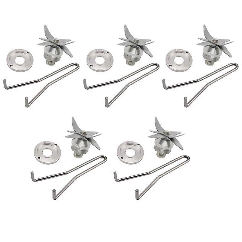 5X for TWK TM 767 800 TWK 767 800 Blades Knife Ice Blender Blade for Blender Part for Universal 2L M