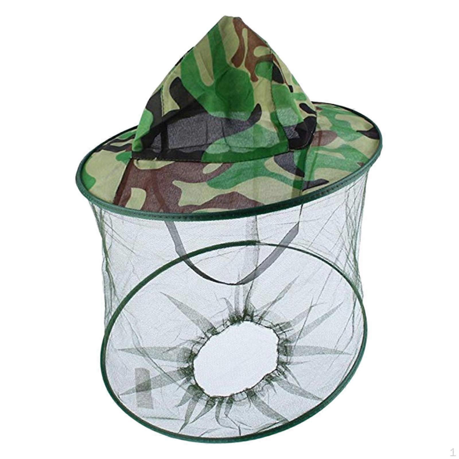 Beekeeping Hat Veil Protective Net Multipurpose Beekeeper with Mesh Face Protector for