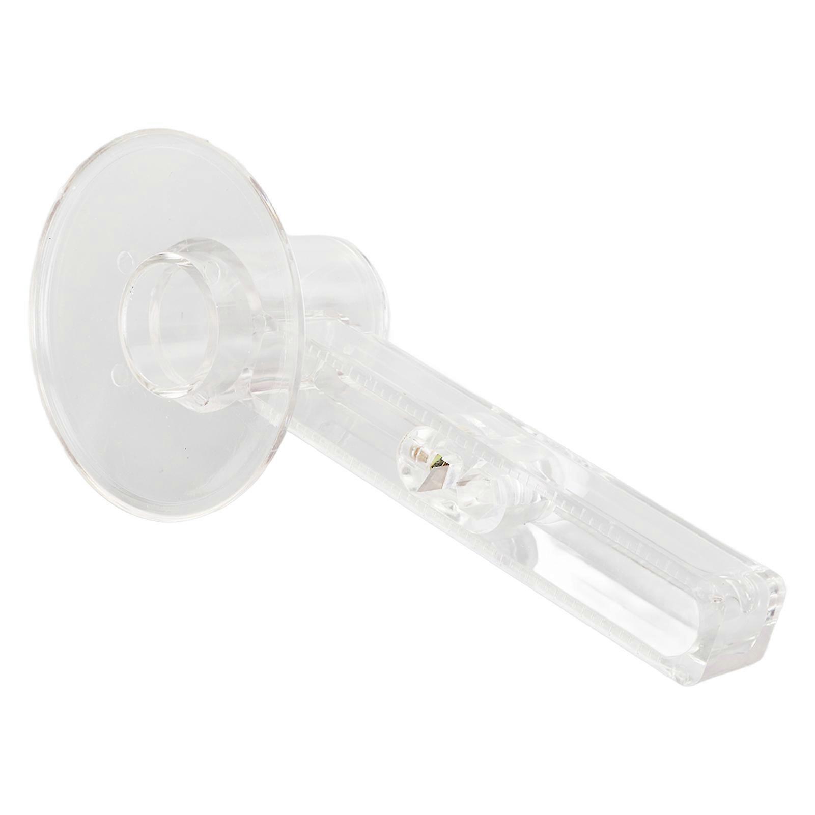 Circular Paper Cutter Adjustable 360 Degree Rotation Clear Scale Circle Paper Trimmer with Skid Resistance Pad for DIY