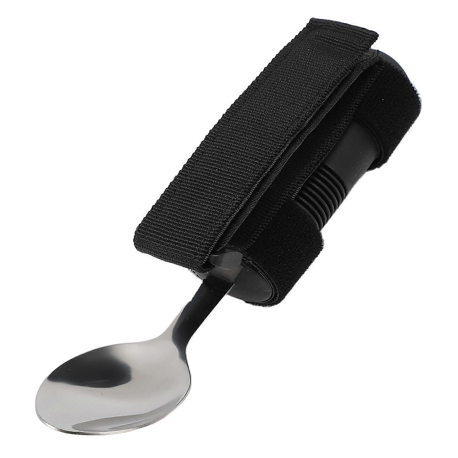 Adaptive spoon fork, adaptive spoon universal cuff adaptive cutlery easy grip adaptive utensil for the elderly