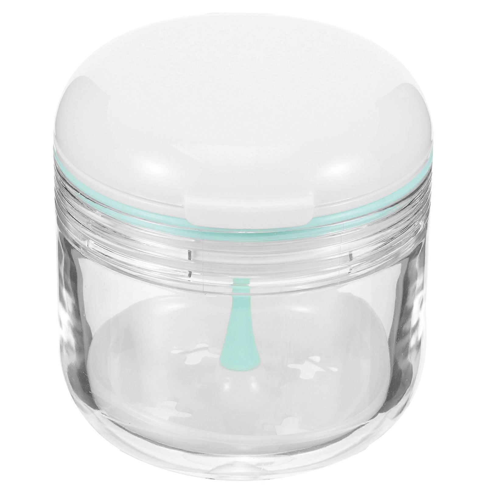 Transparent Plastic Denture Case for Storage Travel and Outdoor Use Compact and Lightweight 70.5x 41.5x 22.5mm