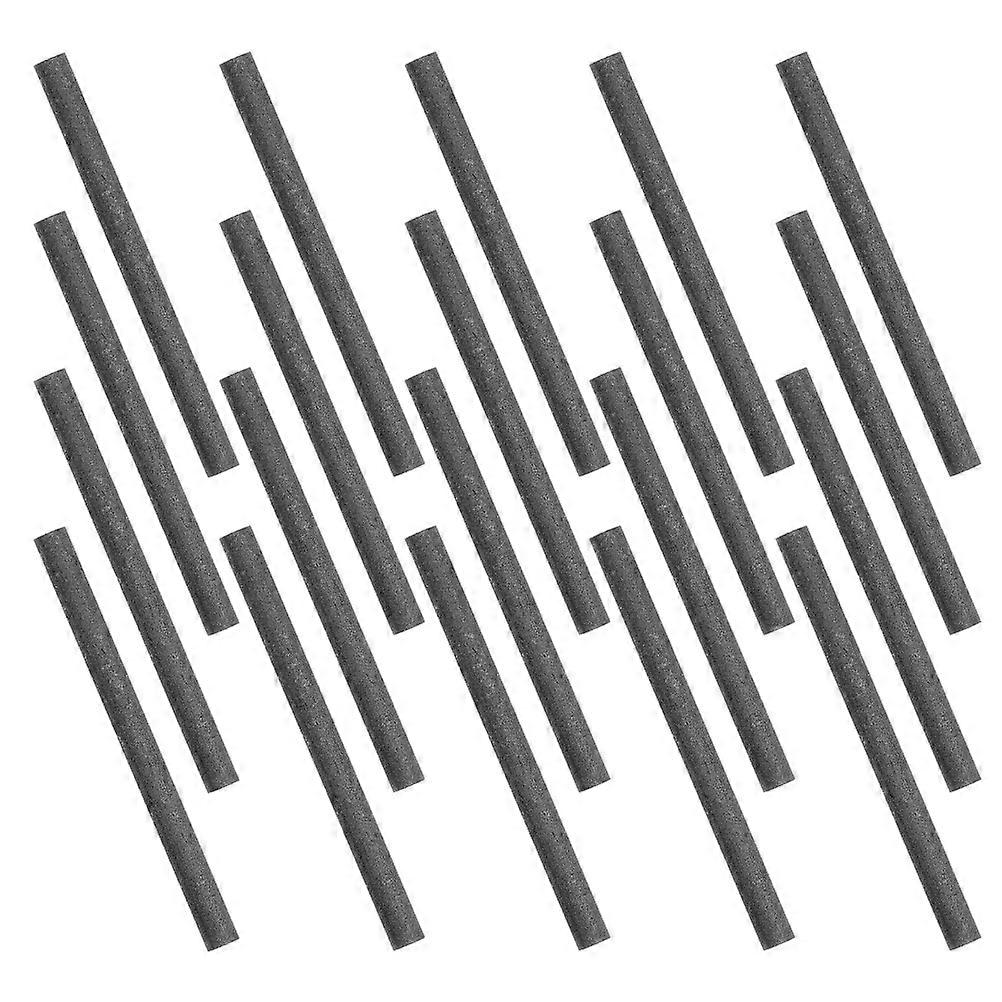 Carbon Electrode Rods High-Temperature Resistance Physical Experiments Graphite Tubes 9.00X0.80X0.80CM 20Set