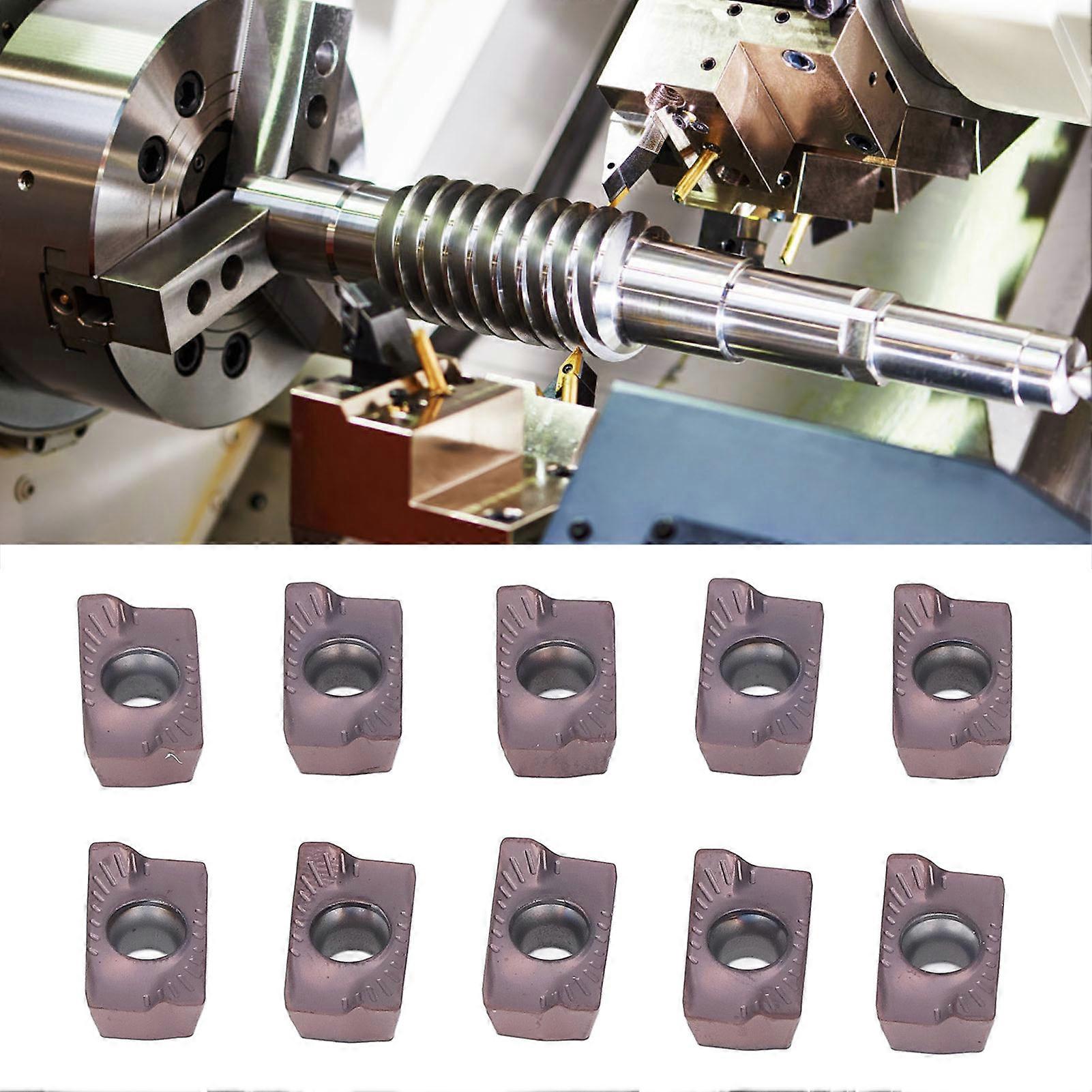 10 stuks CNC-freesinzetstukken Indexeerbare draaibank Draaiplaten Carbide CNC-afwerkingsbladen 