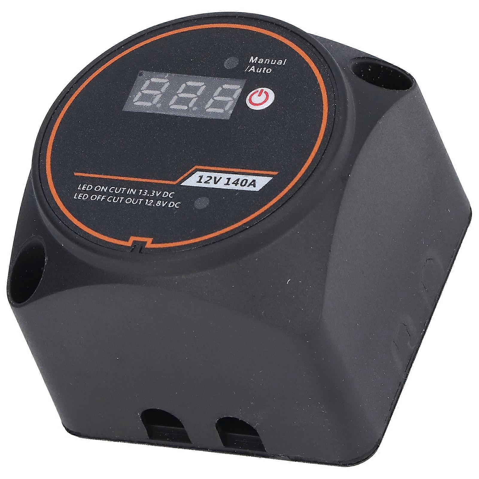 CYNCS double batterie relais split isolateur affichage numérique étanche 12V 140A pour bateau de voiture