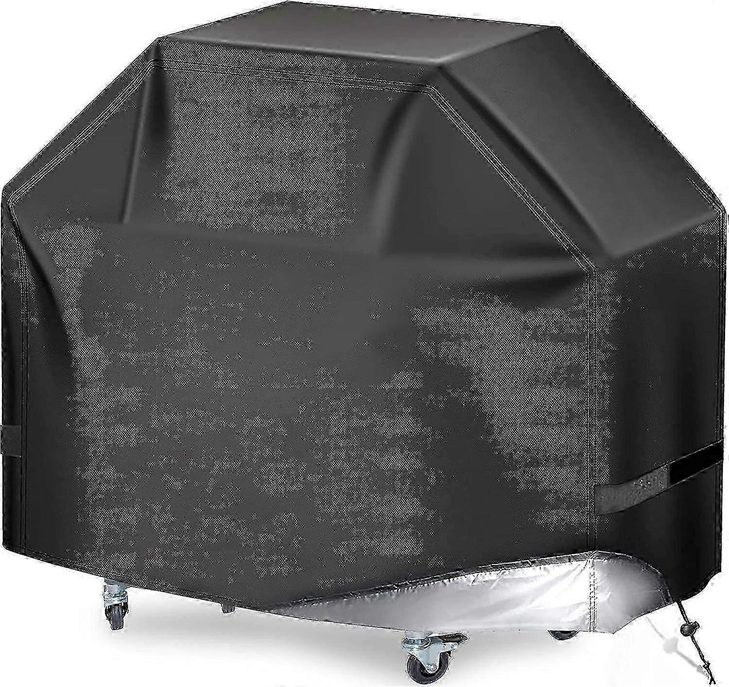 Copertura per griglia per barbecue impermeabile 420D per impieghi gravosi compatibile con Weber Genesis e griglie Charbroil a 3-4 fuochi - Protezione per griglia a gas da esterno da 58 pollici per tutti i W