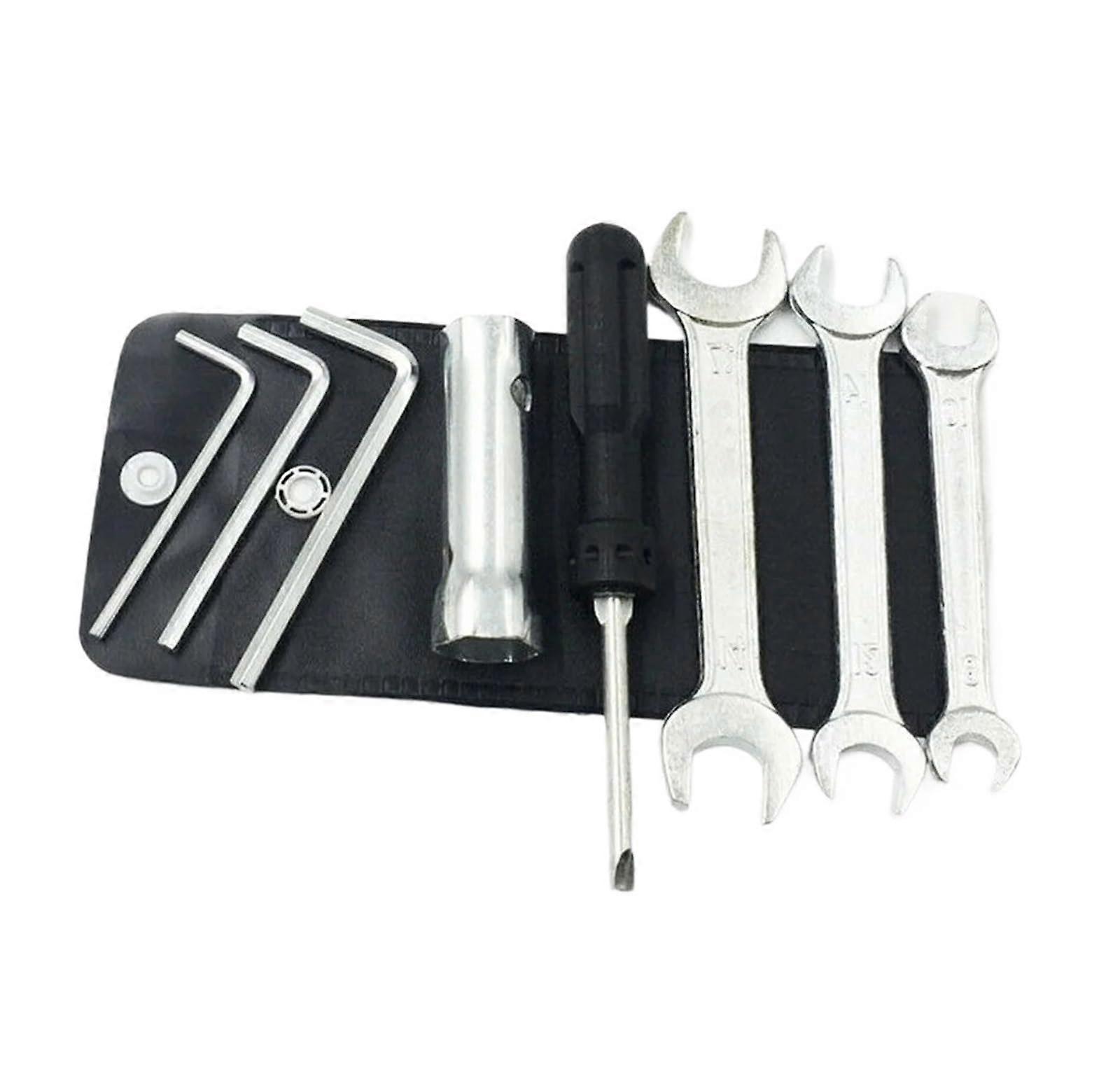 8piece motorcycle spark plug wrench socket screwdriver tool set universal