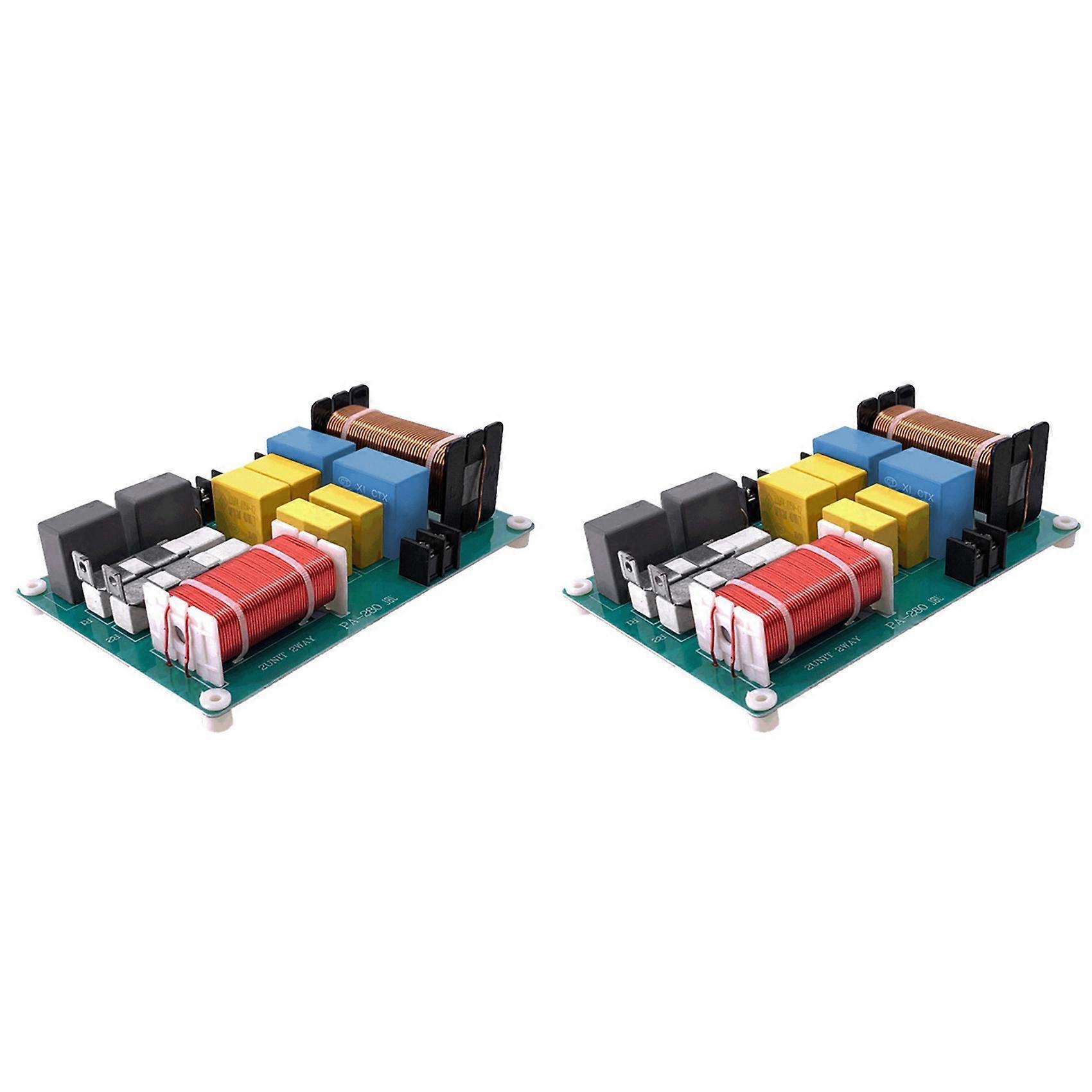 2X 800W Tweeter Woofer Speaker 2 Way Crossover 2800Hz PA-280 Divider for Professional Stage KTV Part