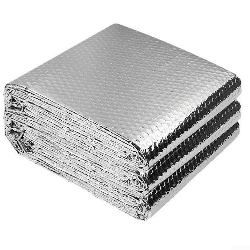 Aluminium Radiator Foil 5m x 50cm Double Sided Heat Reflector Sheet for Energy Efficiency Without Stickers