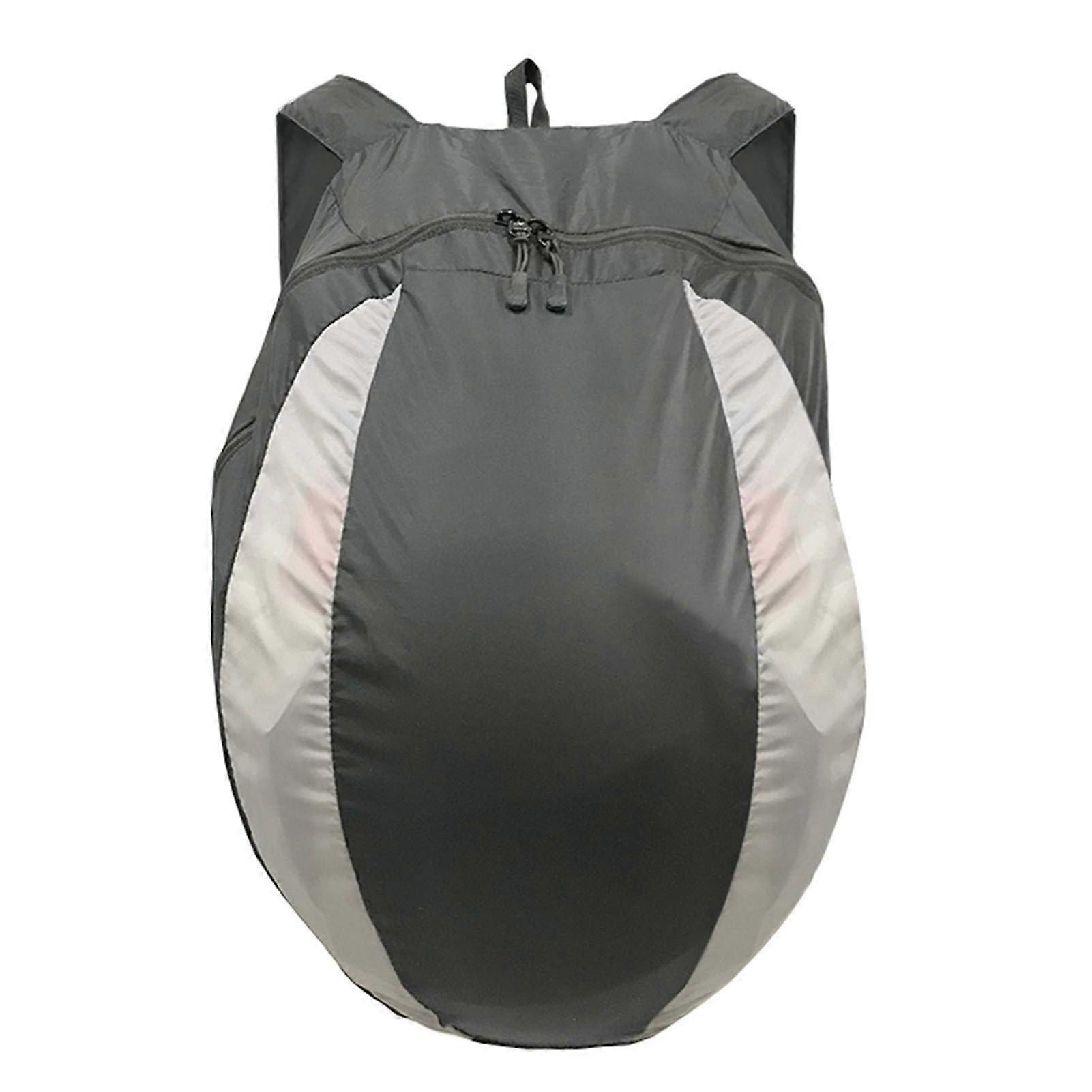 Motor Slim Backpack - Durable Foldable Daypack for Laptops | Lightweight Waterproof Leather Bag for Motorcycle Hiking Travel
