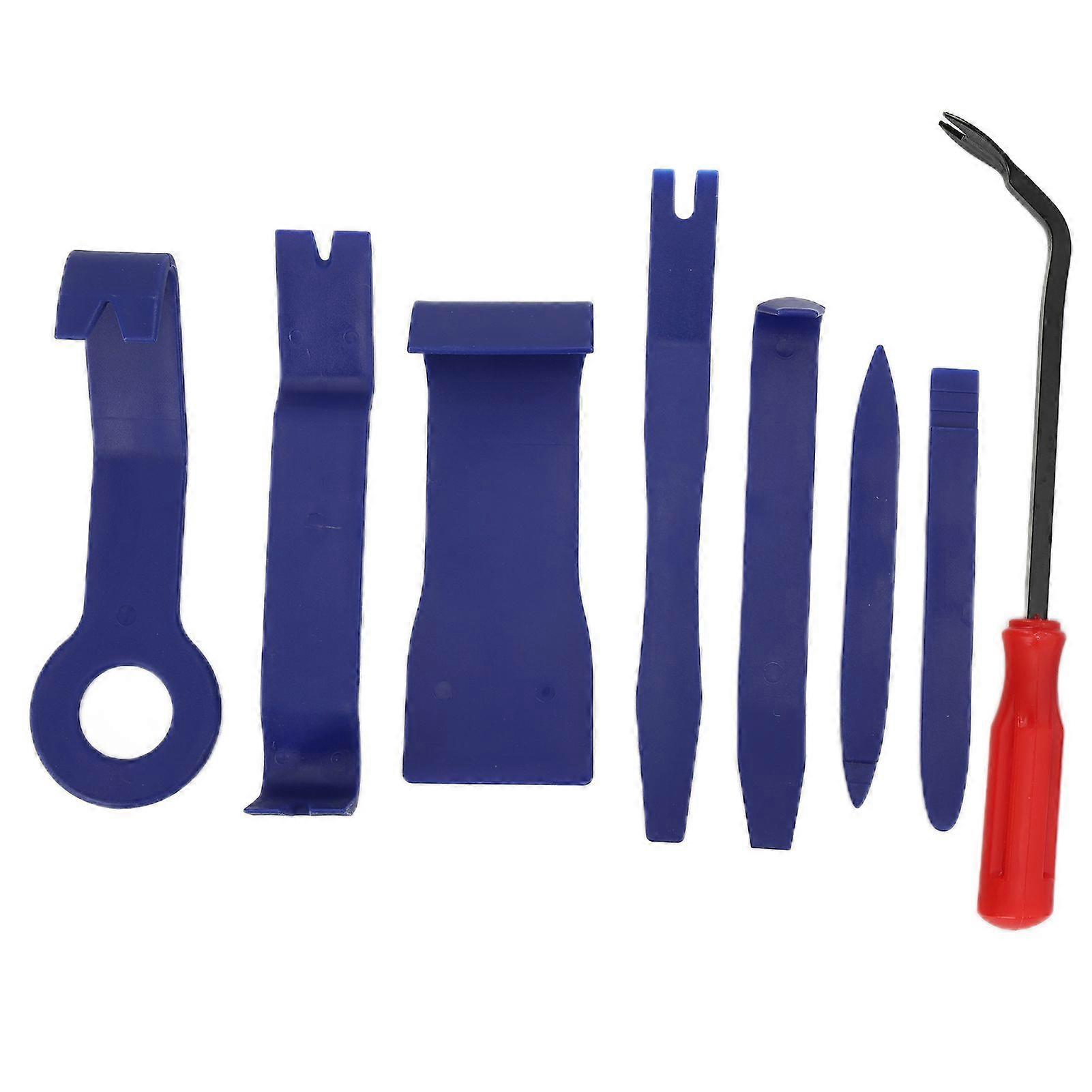 8pcs car trim removal kit with fastener tool