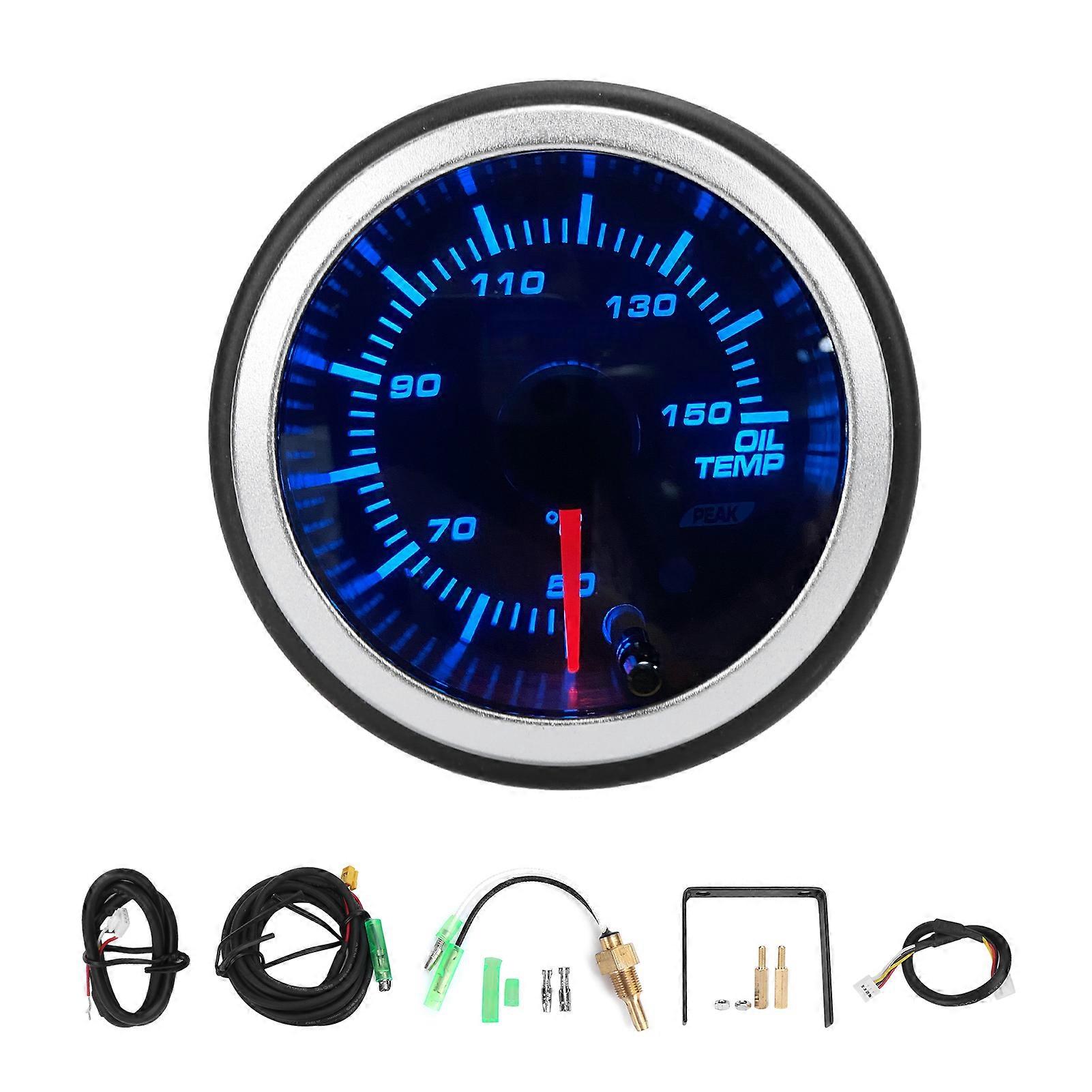52mm oil temp gauge for vehicle with stepper motor drive