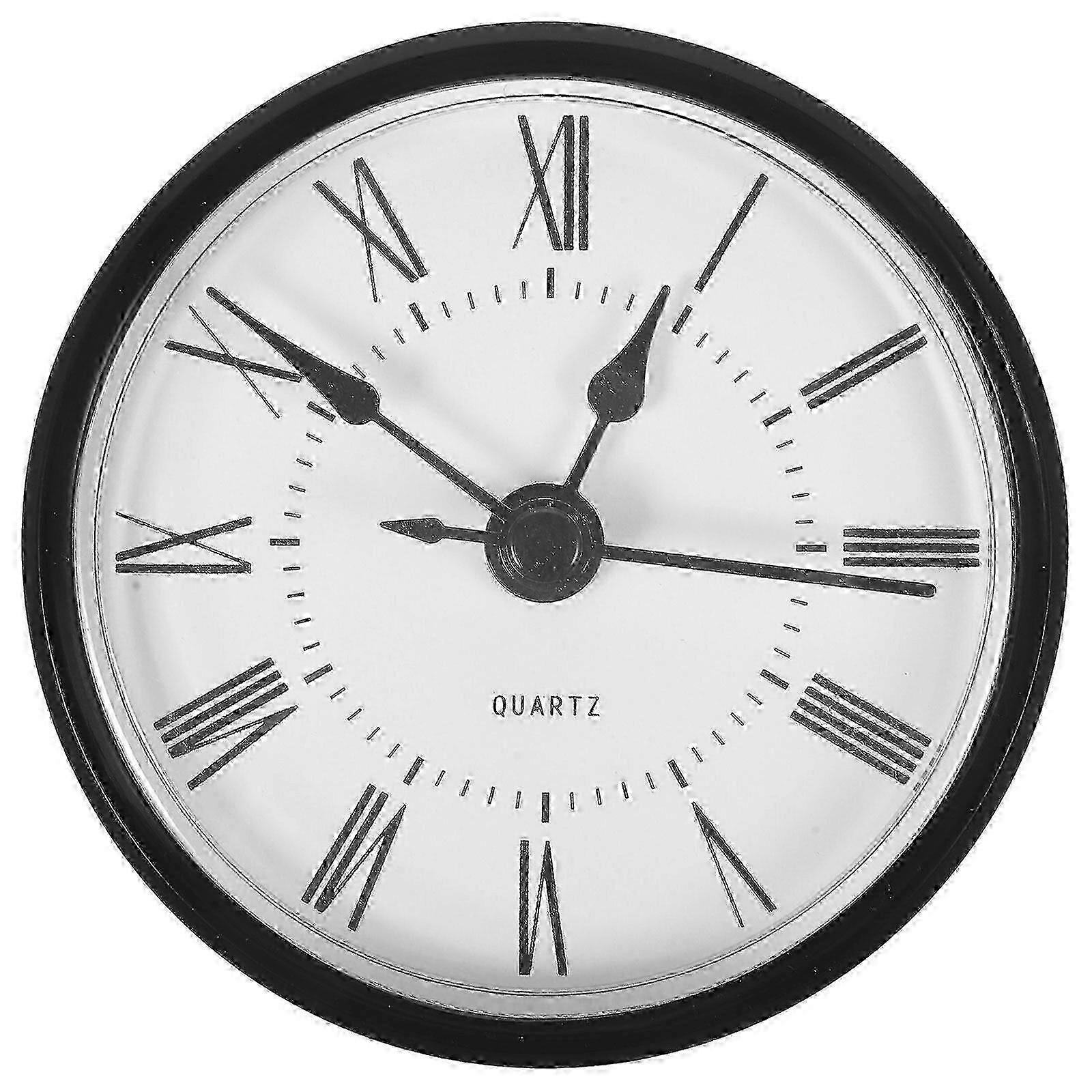 Clock Insert Round Clock Face Roman Numeral Quartz Clock Insert Clock Supply 2025